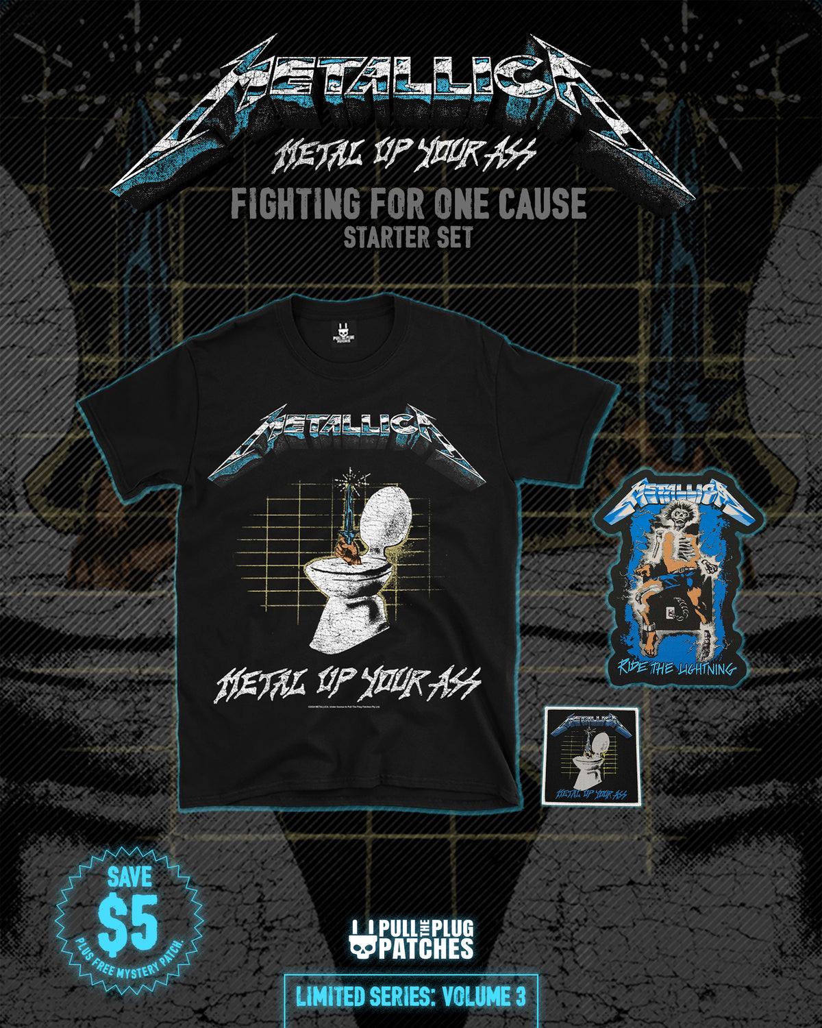 Metallica – Metal Up Your Ass – Fighting For One Cause – Starter 