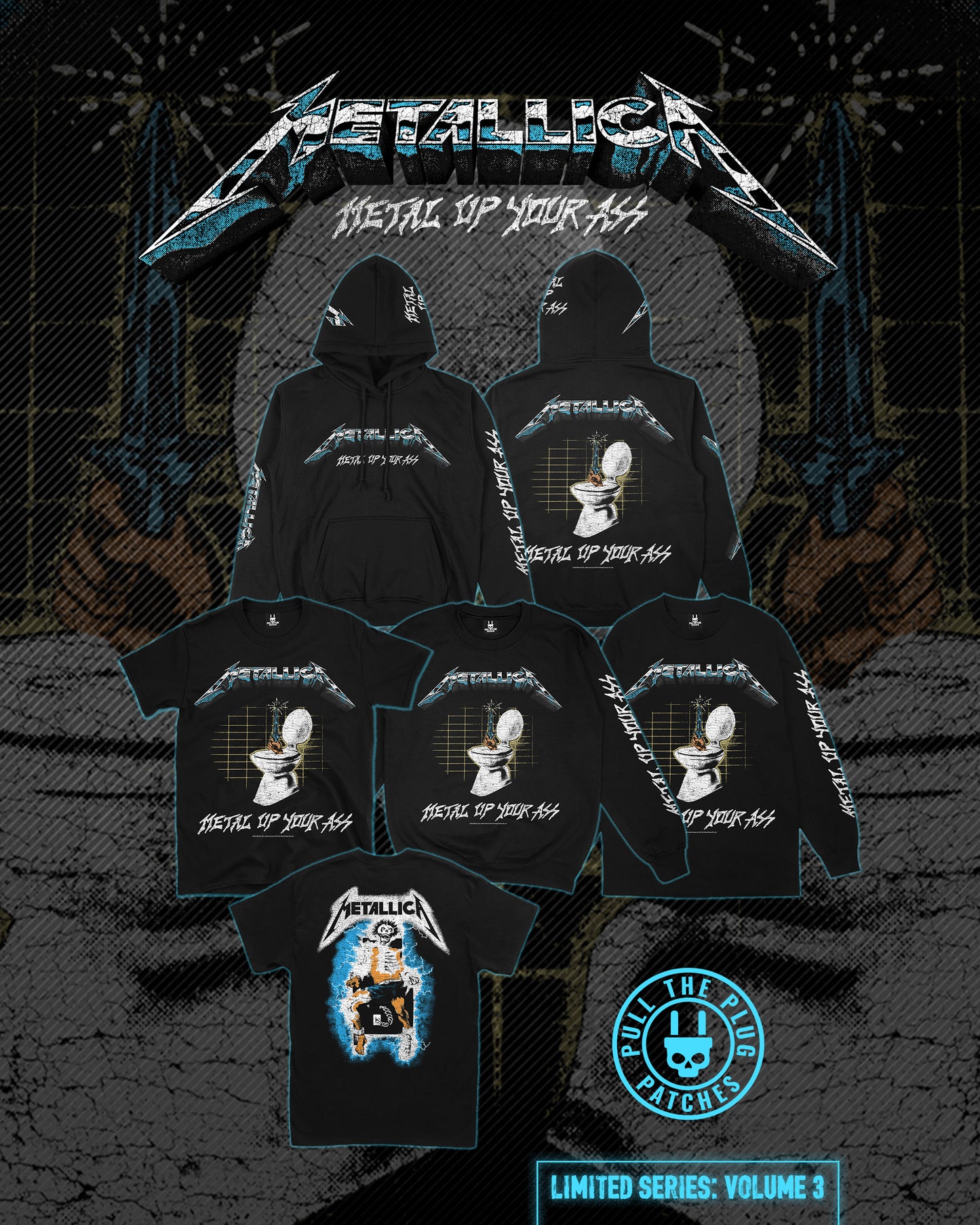 Metallica - Metal Up Your Ass - Shortsleeve Shirt
