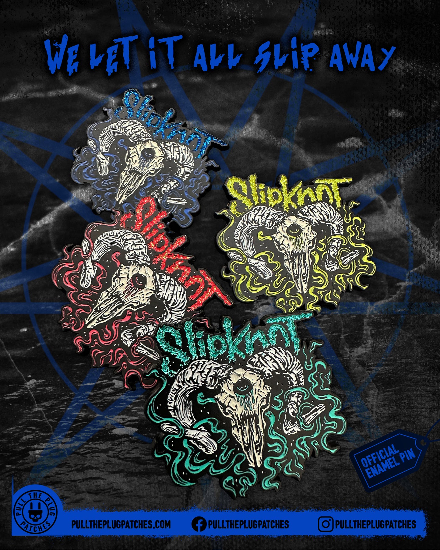 Slipknot - Ram Skull - Pin