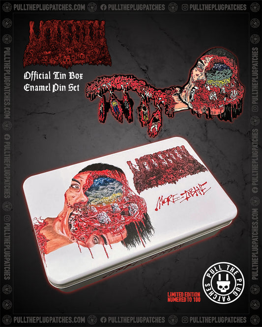 Undeath - More Insane - Tin Box Pin Set