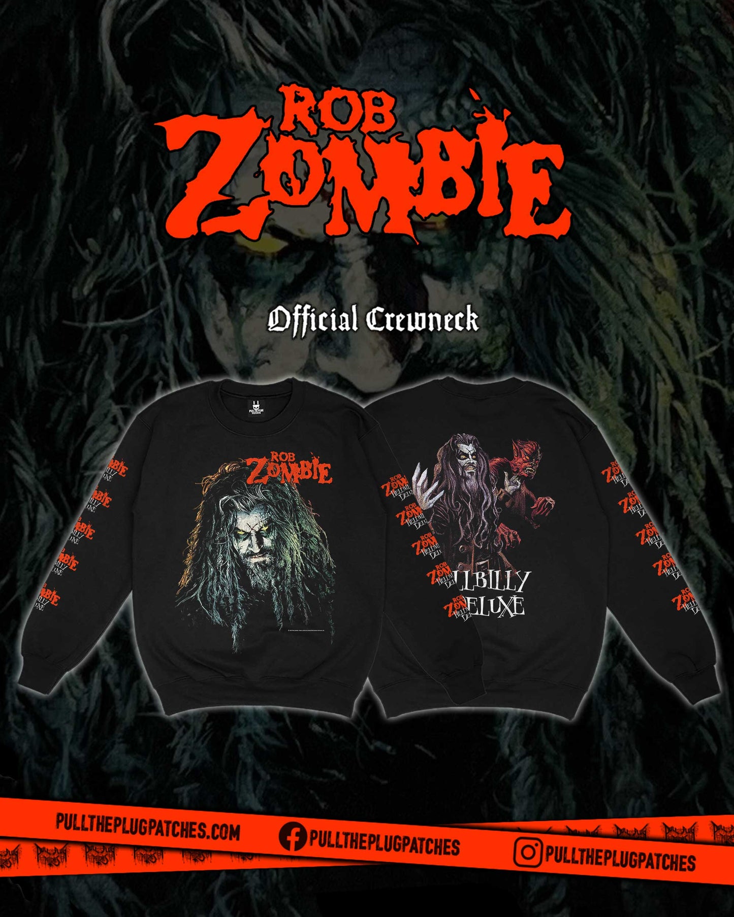 Rob Zombie - Hellbilly Deluxe - Crewneck Sweater