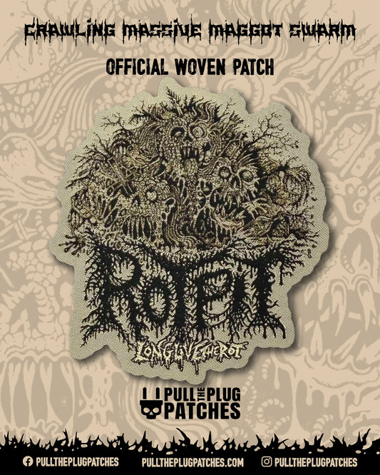 Rotpit - Long Live the Rot - Laser Cut Patch