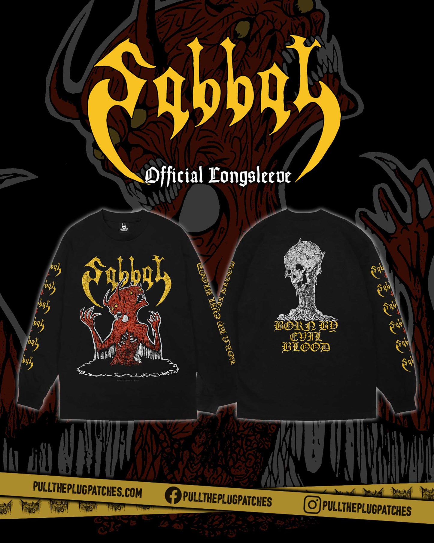 Sabbat - Born By Evil Blood - Longsleeve Shirt