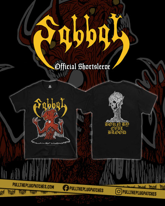 Sabbat - Born By Evil Blood - Shortsleeve Shirt