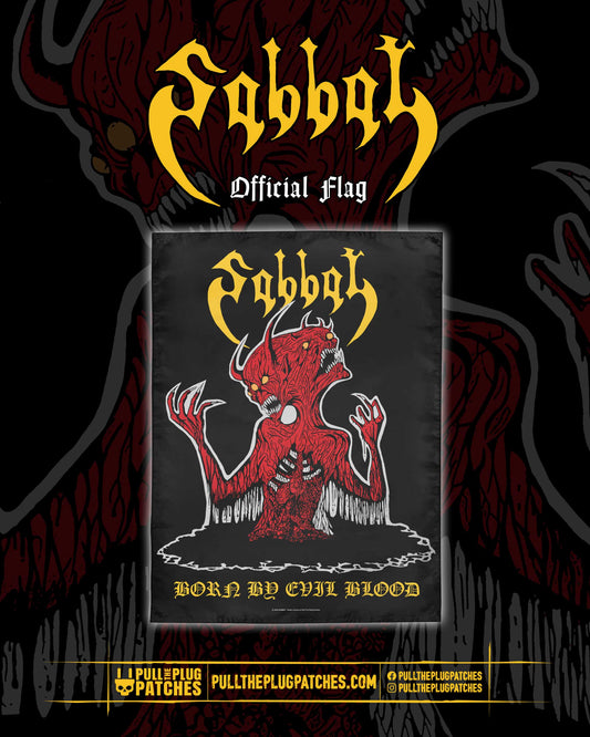 Sabbat - Born By Evil Blood - Flag
