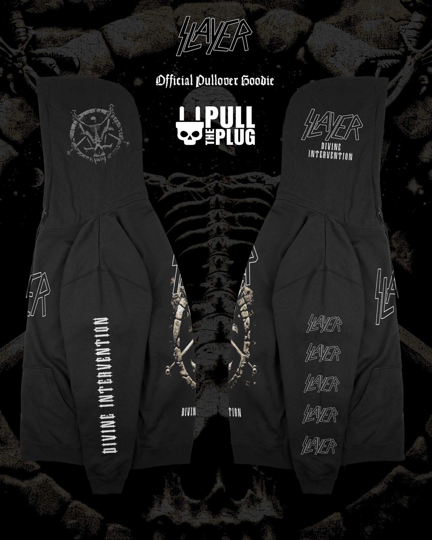 Slayer - Divine Intervention - Deluxe Pullover Hoodie
