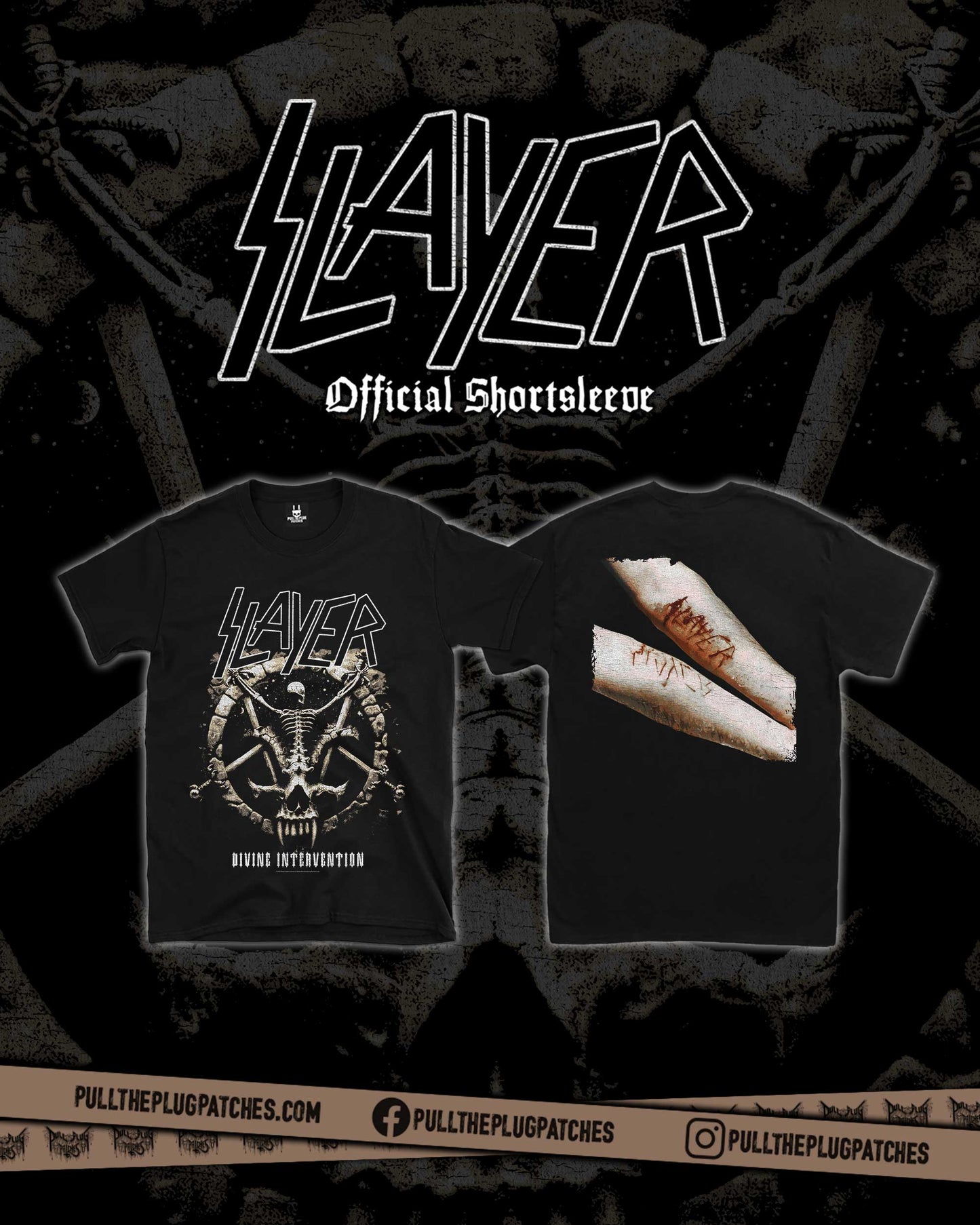 Slayer - Divine Intervention - Shortsleeve Shirt