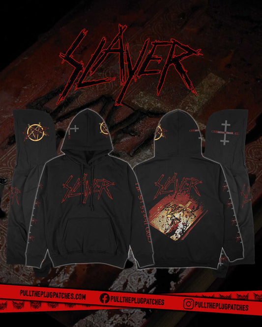 Slayer - God Hates Us All - Deluxe Pullover Hoodie