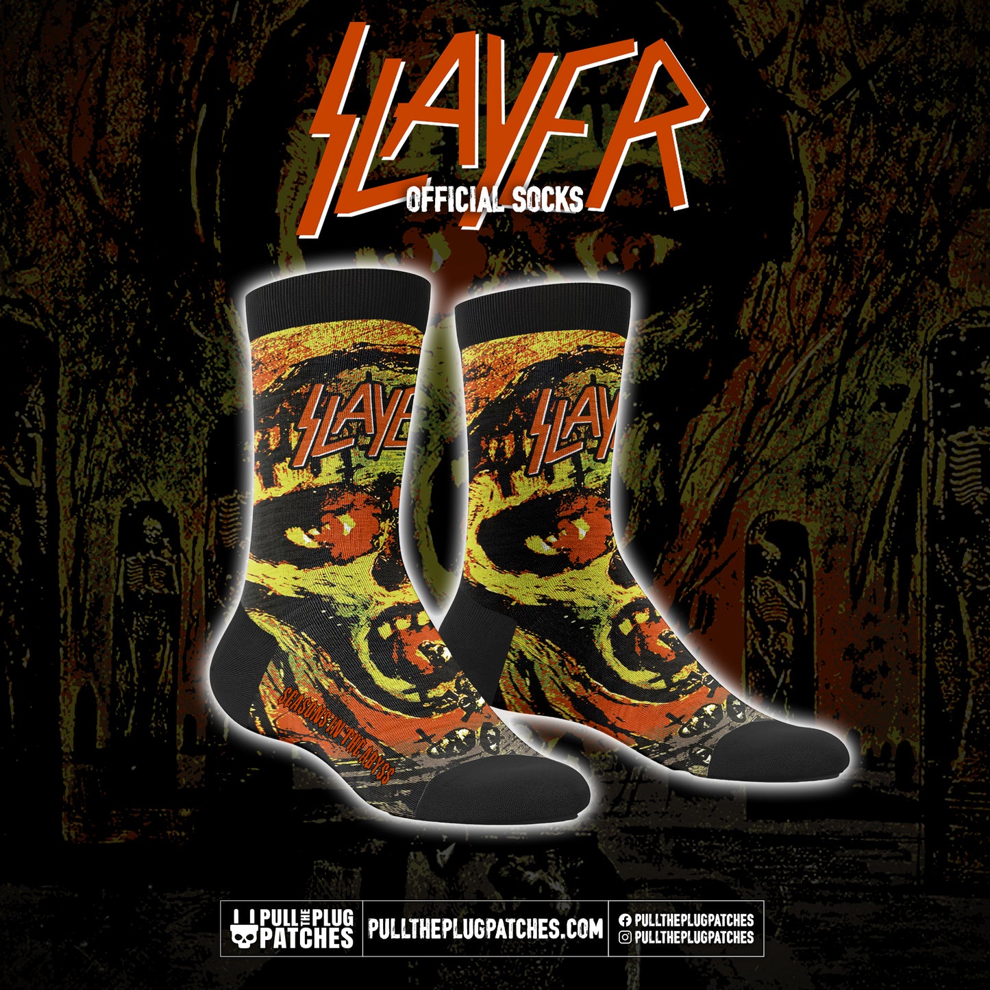 Slayer - Seasons In The Abyss - Socks