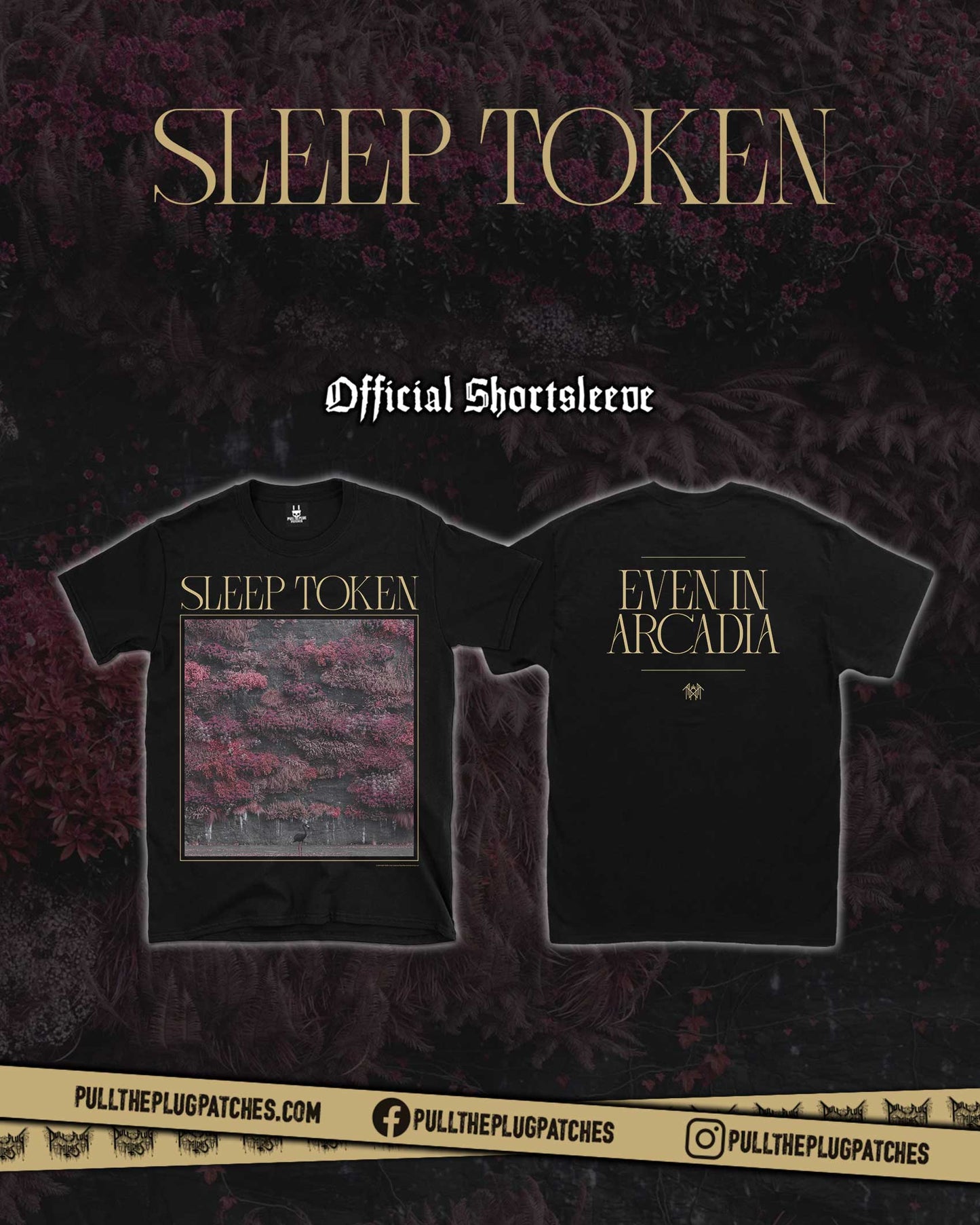 Sleep Token - Even In Arcadia - Shortsleeve Shirt (Limited Edition)
