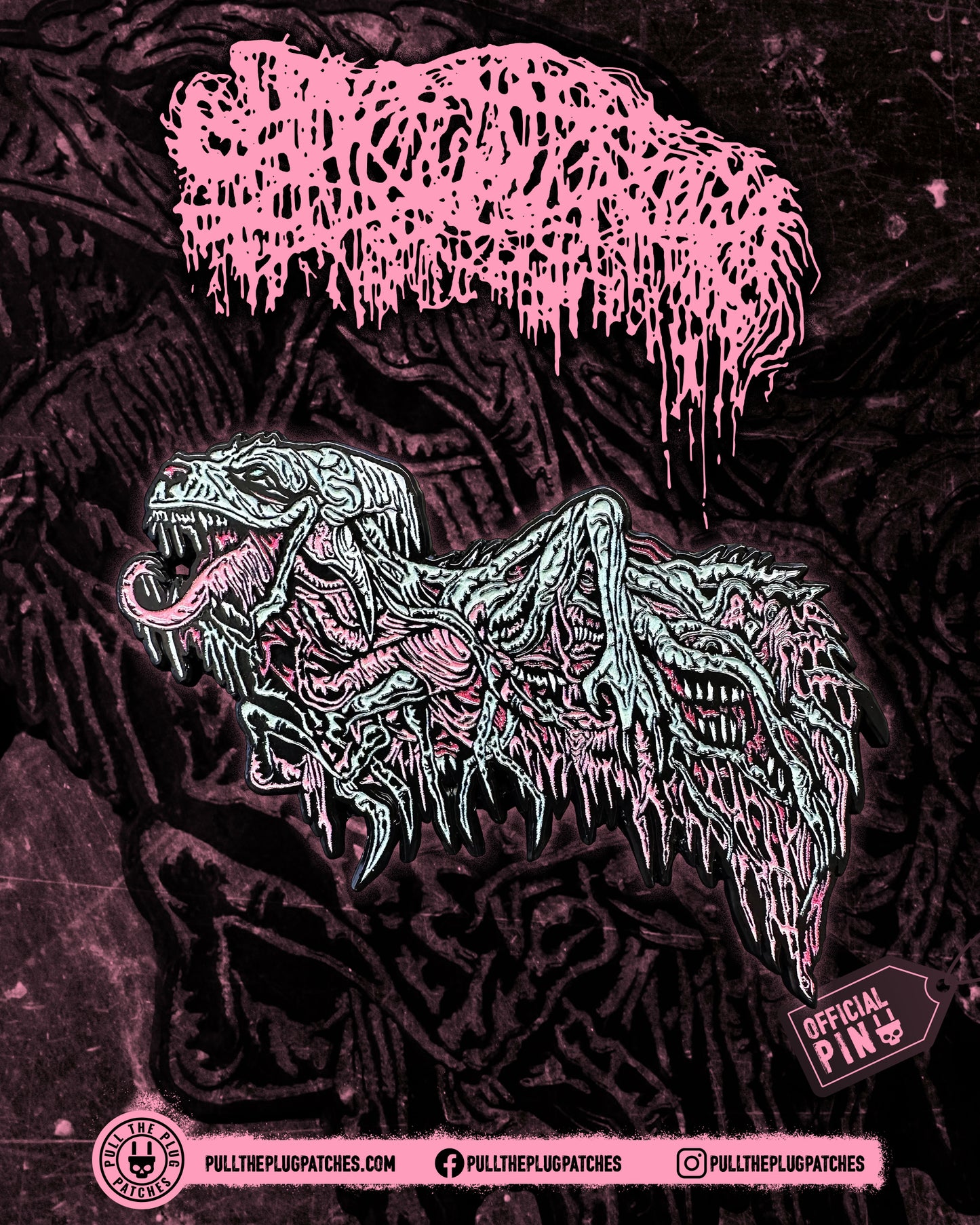 Sanguisugabogg - Logo Beast - Pin