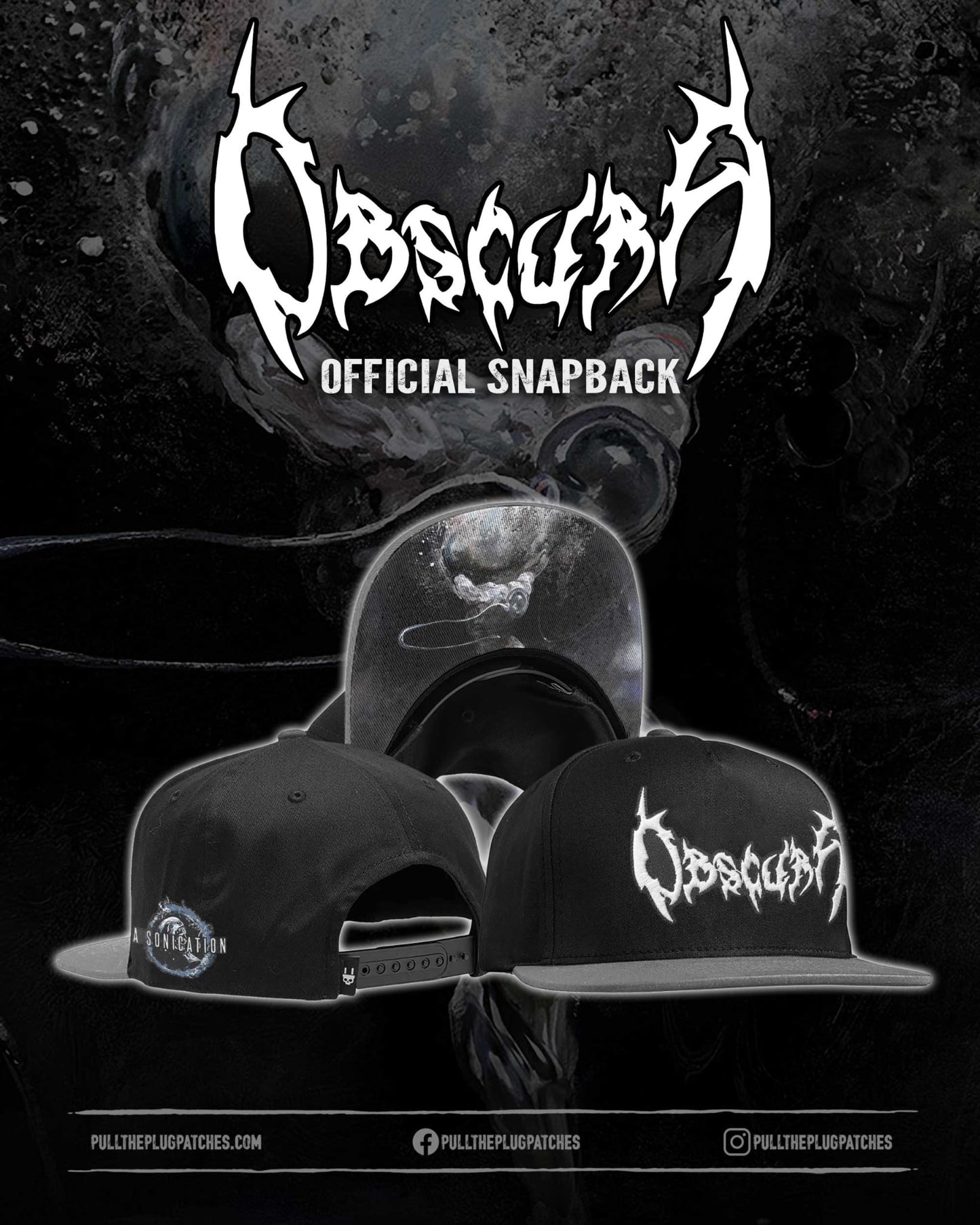 Obscura - A Sonication - Snapback Hat