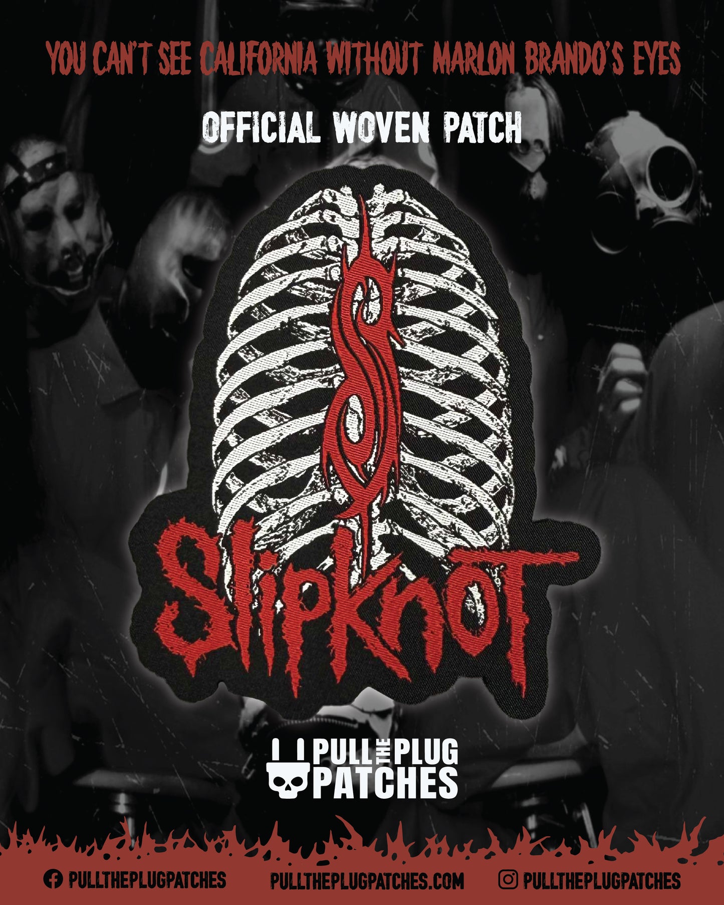Slipknot - Eyeless - Laser Cut Patch