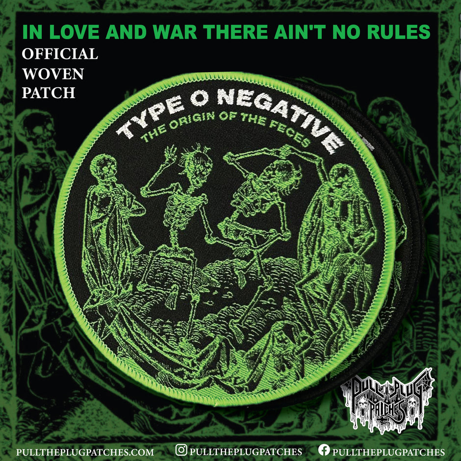Type O Negative – Pull The Plug Patches
