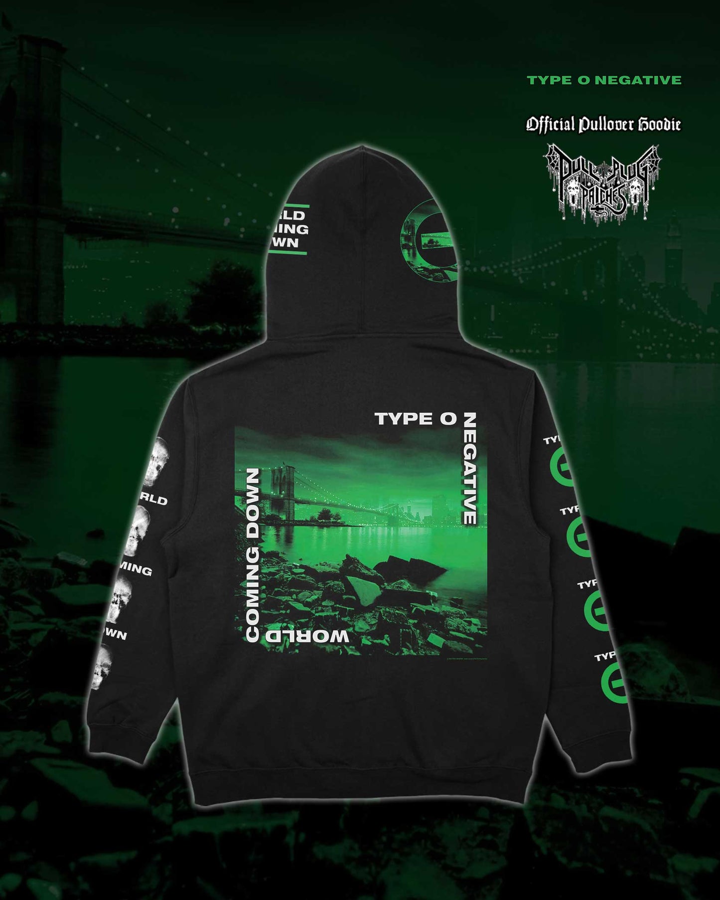 Type O Negative - World Coming Down - Deluxe Pullover Hoodie