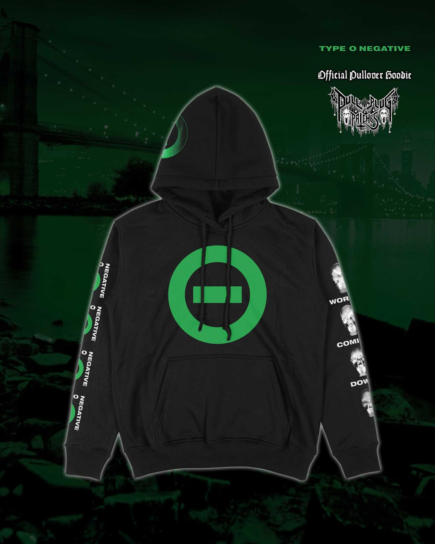 Type O Negative - World Coming Down - Deluxe Pullover Hoodie