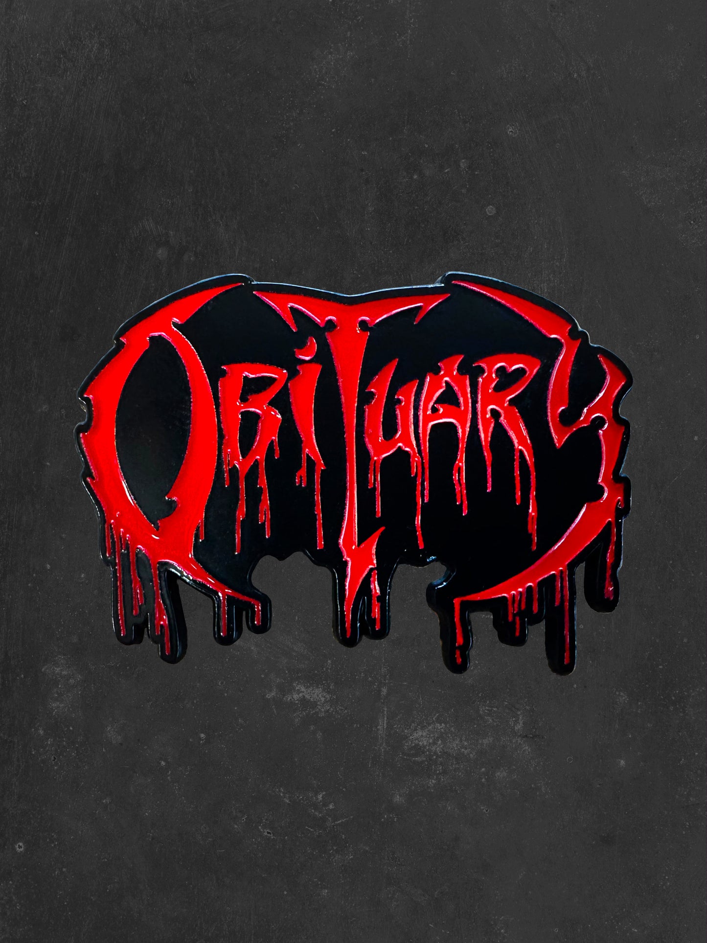 Obituary - Cause Of Death - Tin Box Pin Set