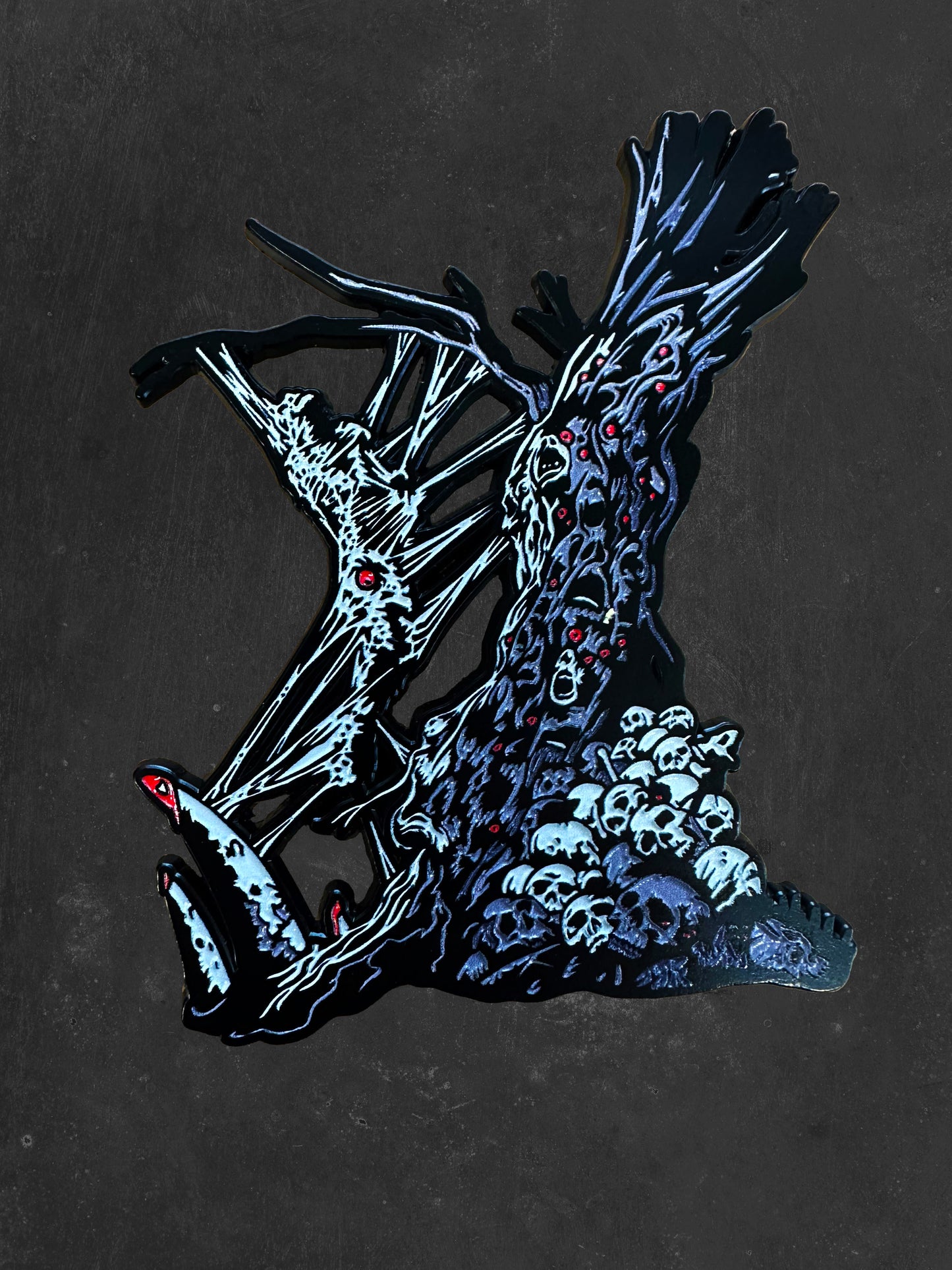 Obituary - Cause Of Death - Tin Box Pin Set