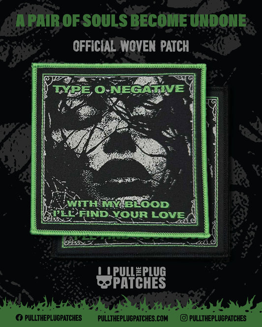 Type O Negative - With My Blood I'll Find You - Patch
