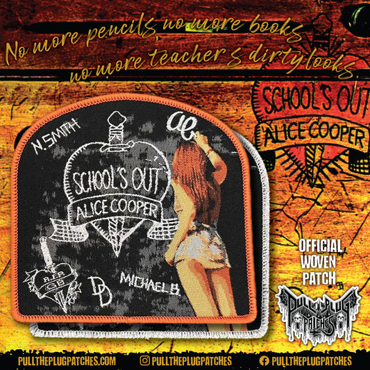 Alice Cooper - School's Out - Patch