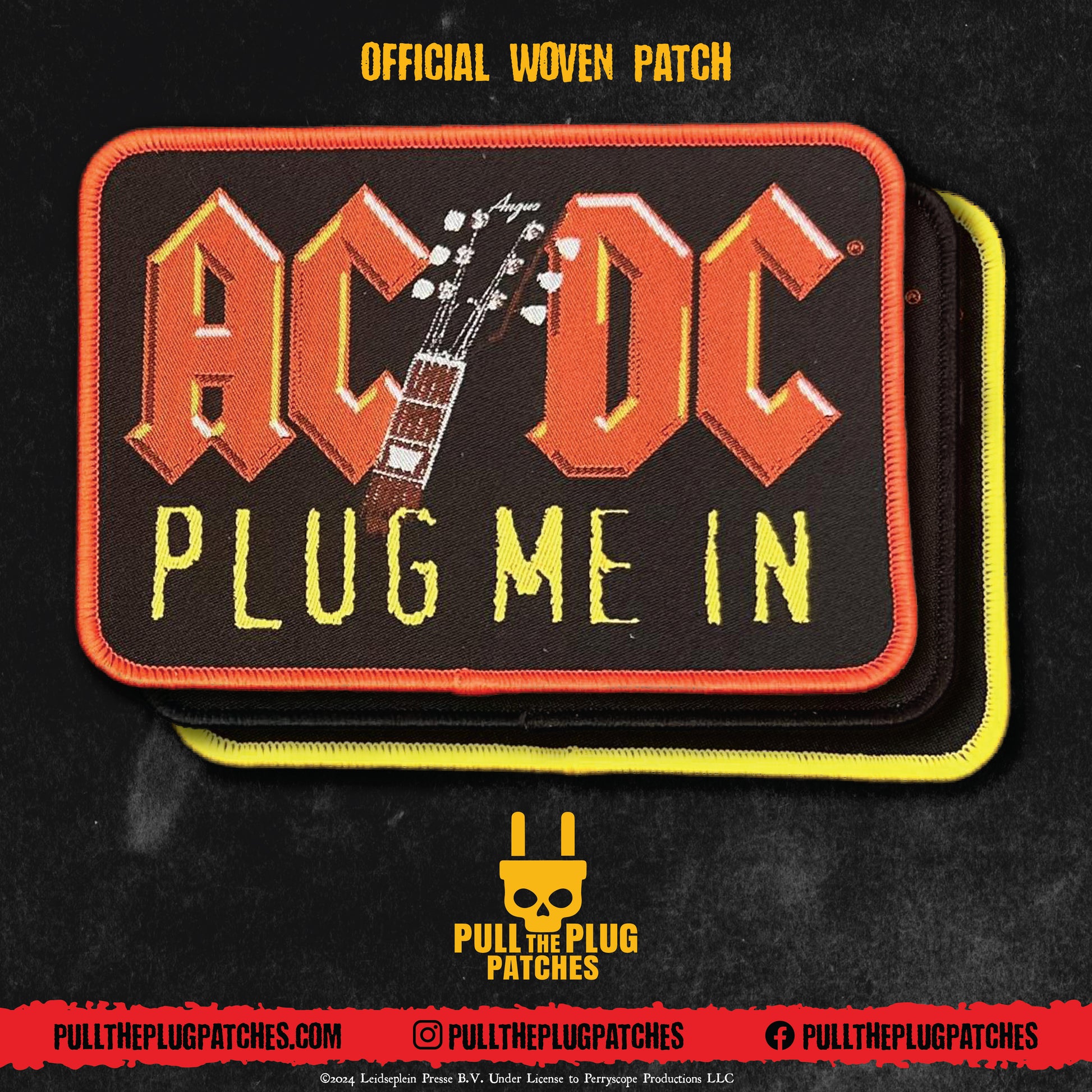 AC/DC - Guitar - Patch – Pull The Plug Patches