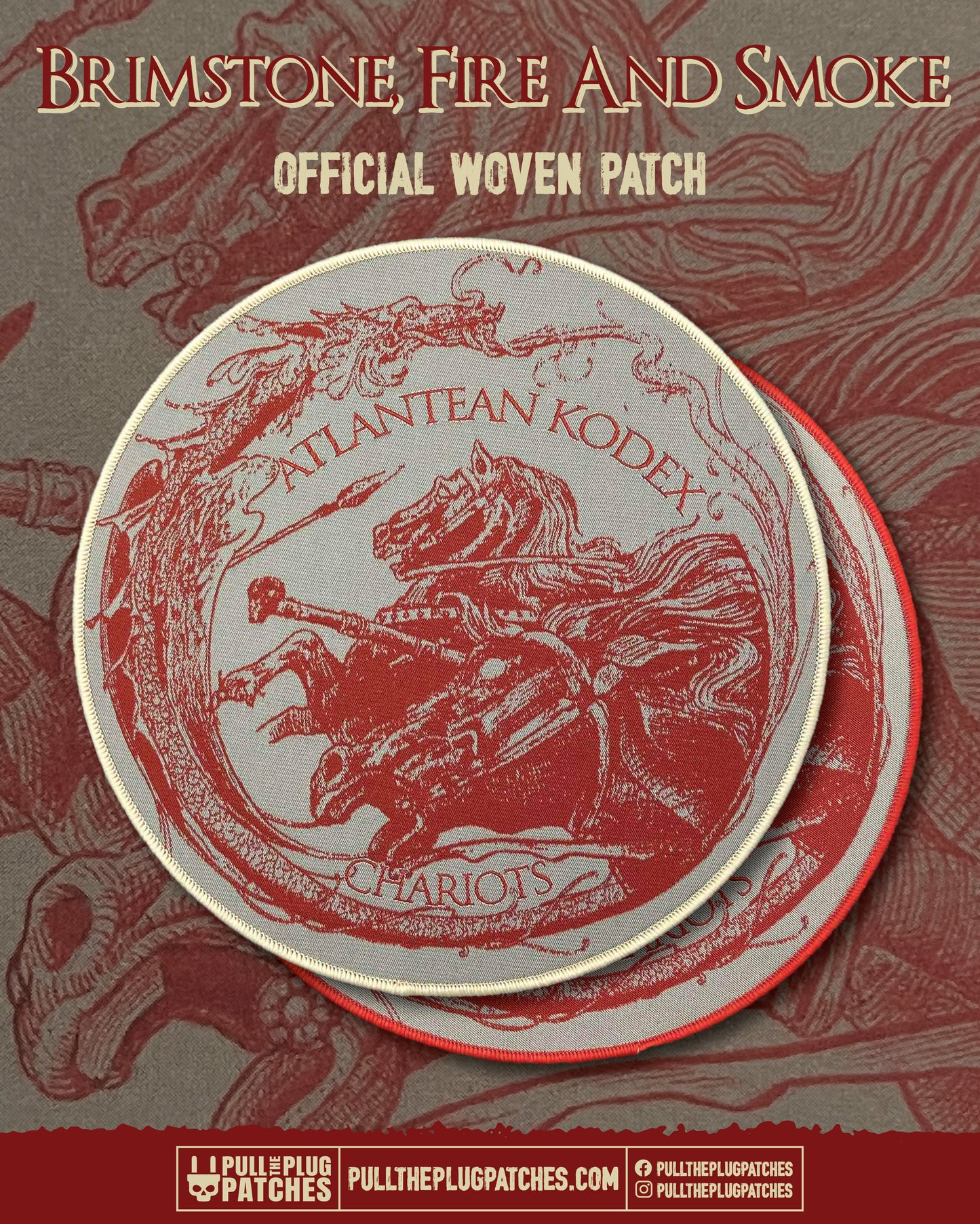Atlantean Kodex - Chariots - Oversize Patch