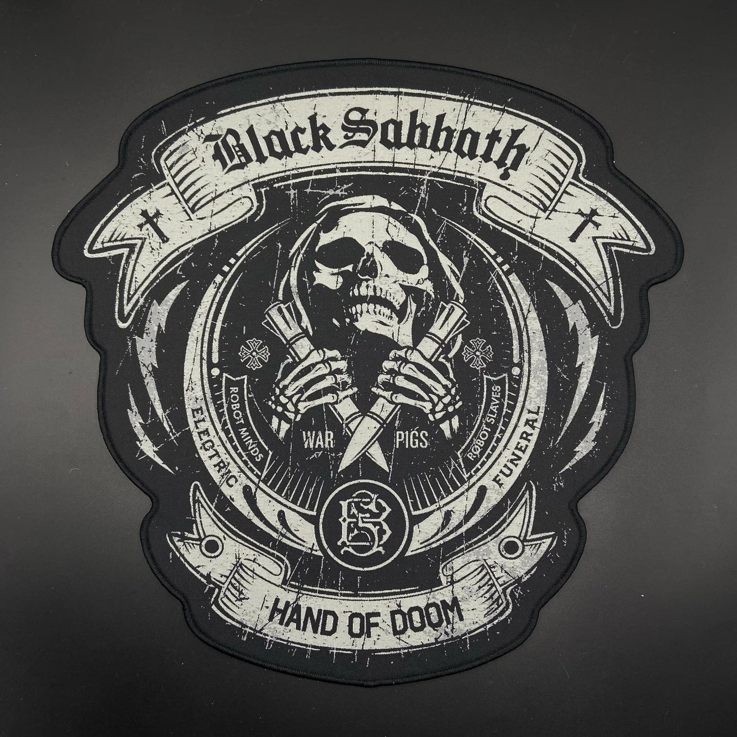 Black Sabbath - Hand Of Doom - Backpatch