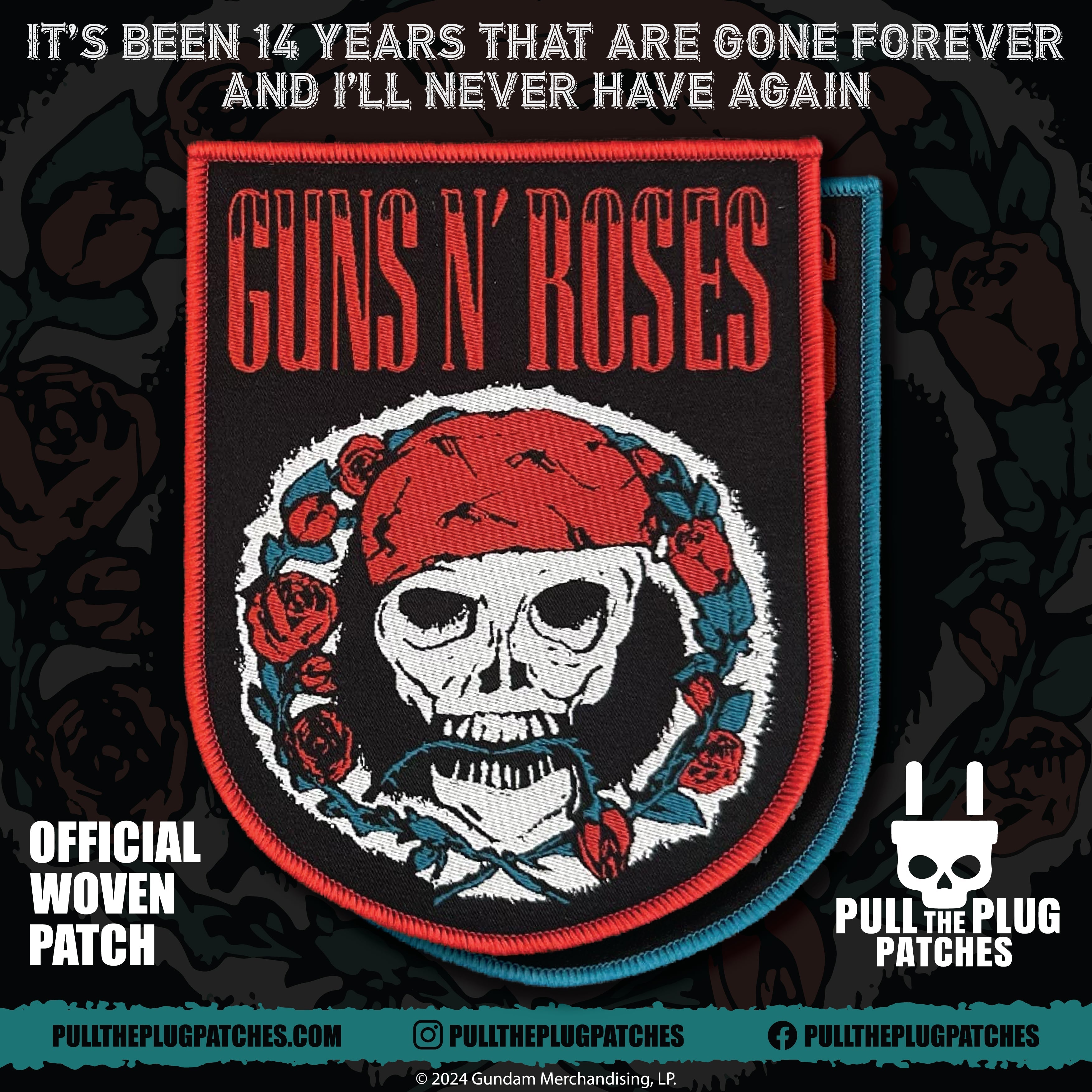 Guns N Roses - Don't Damn Me - Patch – Pull The Plug Patches