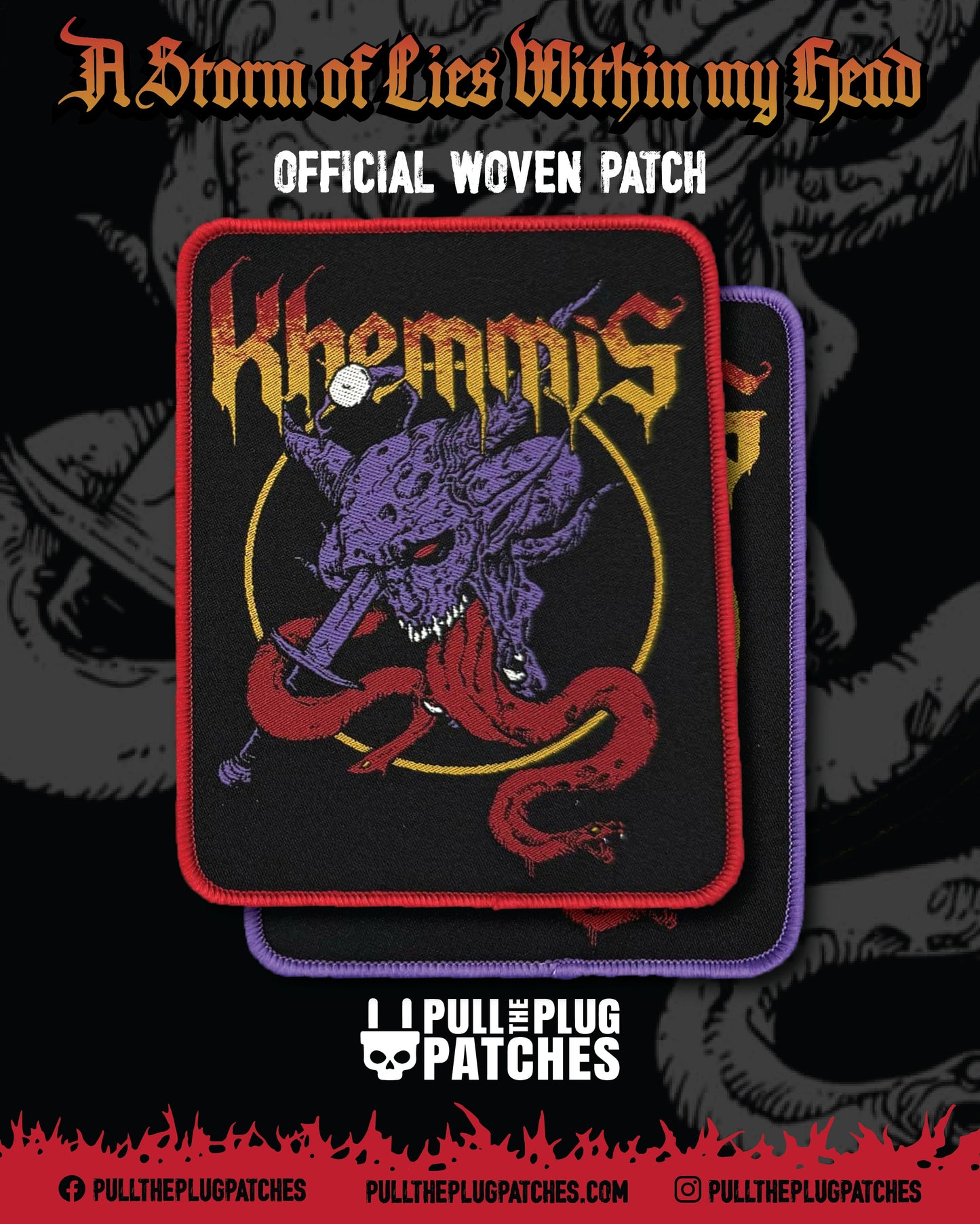 Khemmis - Living Pyre - Patch