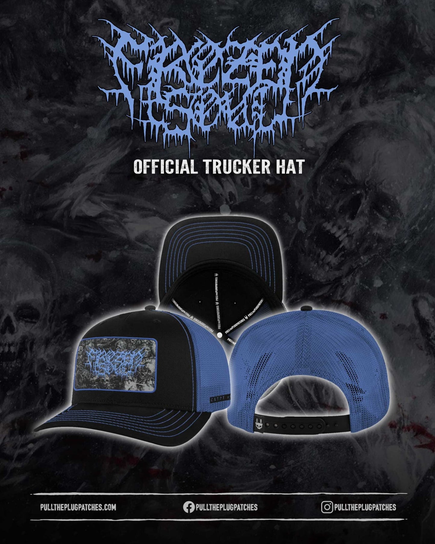 Frozen Soul - Crypt Of Ice - Trucker Hat