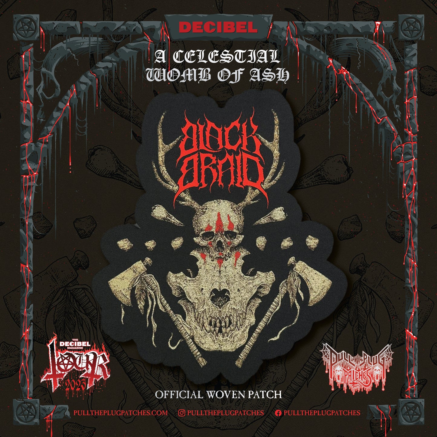 Blackbraid - Blackbraid I - Oversize Patch