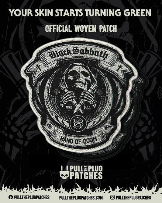 Black Sabbath - Hand Of Doom - Patch