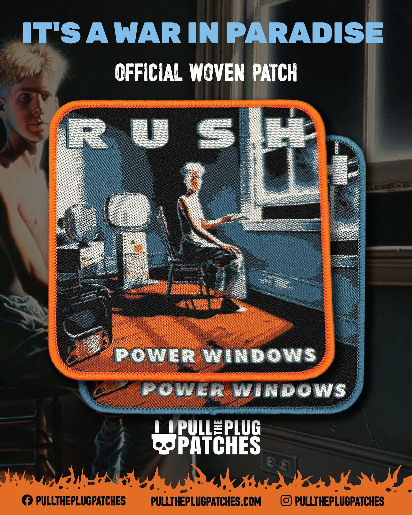 Rush - Power Windows - Patch