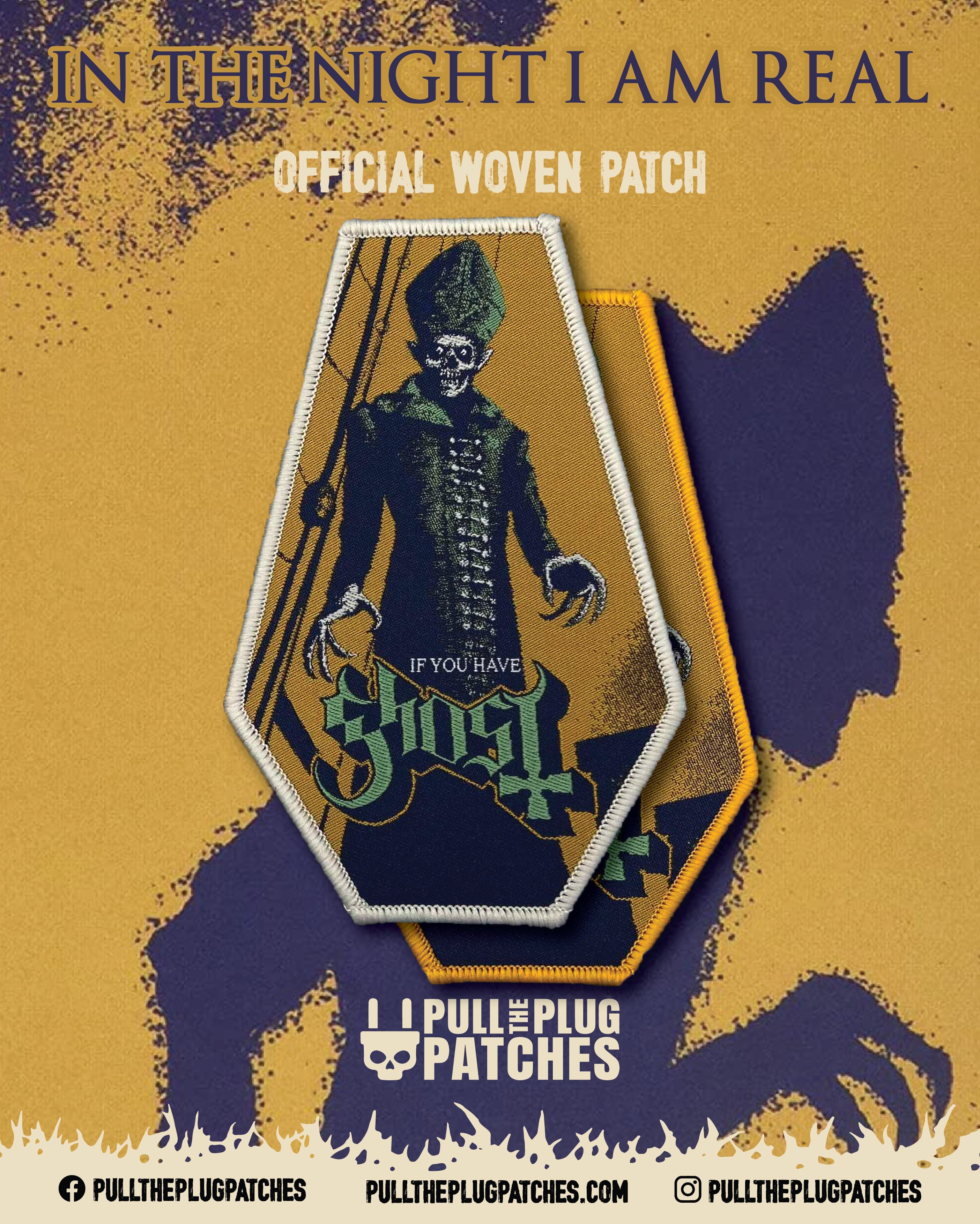 Ghost - If You Have Ghost - Patch – Pull The Plug Patches