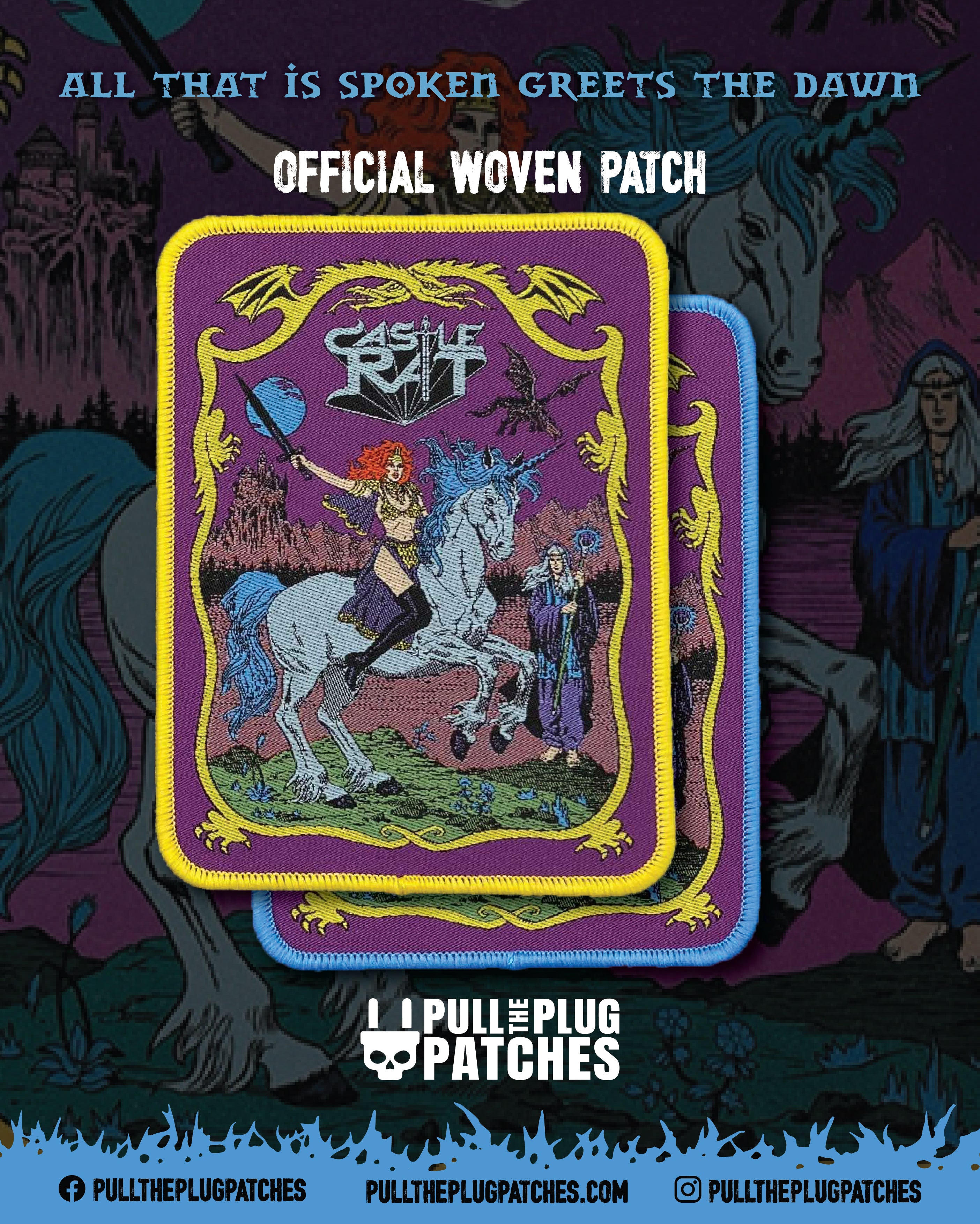 Castle Rat - Unicorn: Carnage and Ice - Patch – Pull The Plug Patches