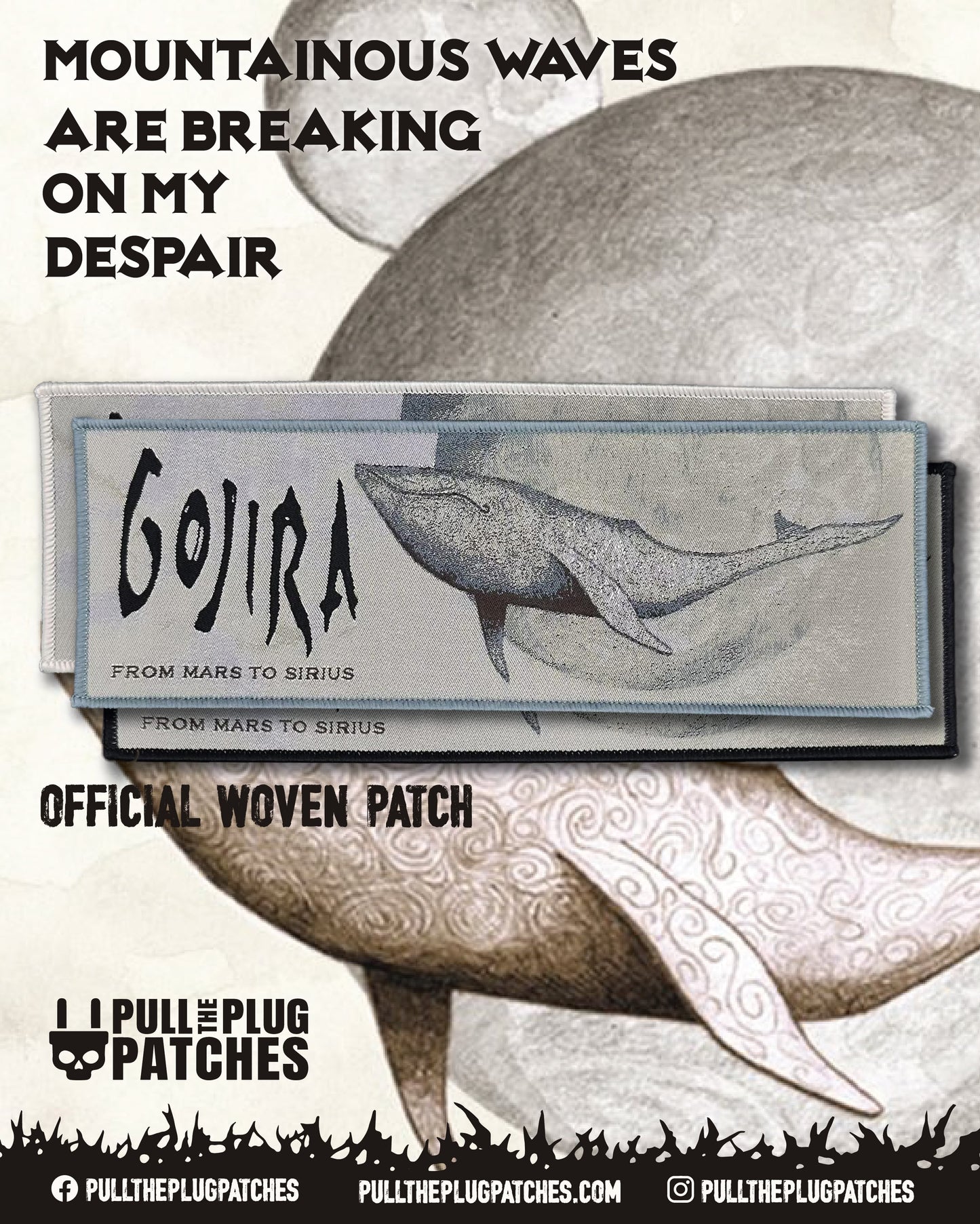 Gojira - From Mars to Sirius - Strip Patch