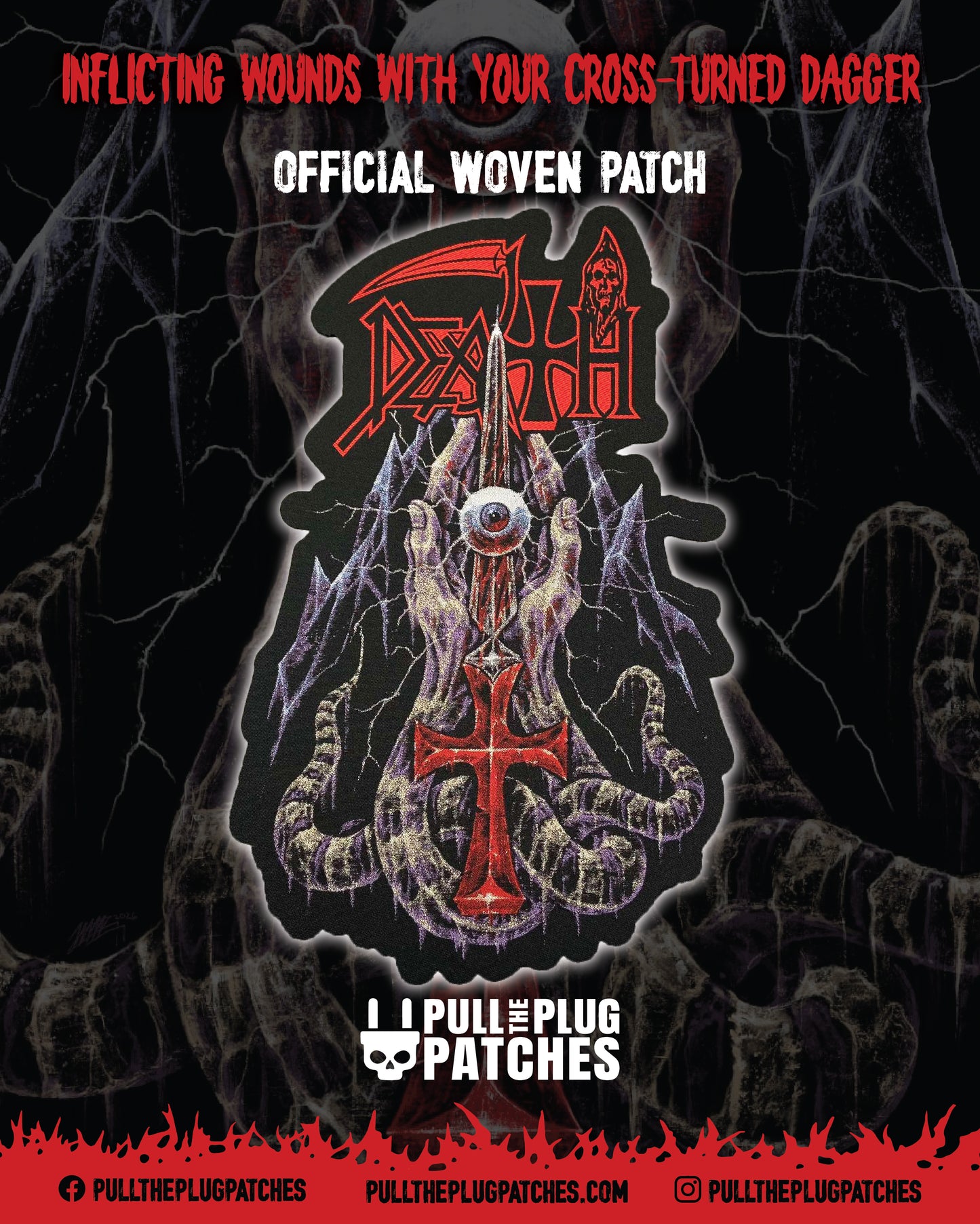 Death - Symbolic x Exclusive Noah Cutter Meihoff Art - Oversize Patch