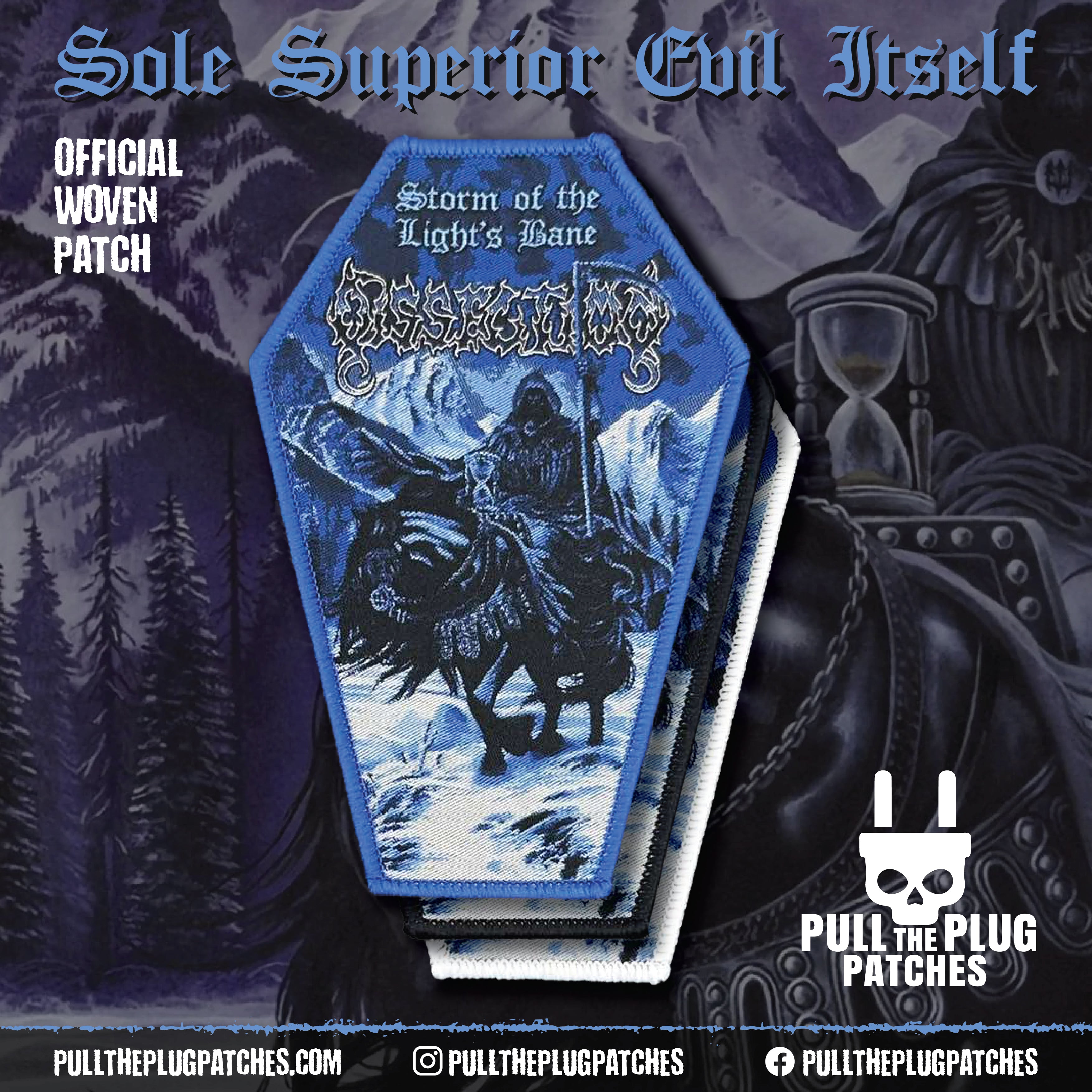 Dissection – Pull The Plug Patches