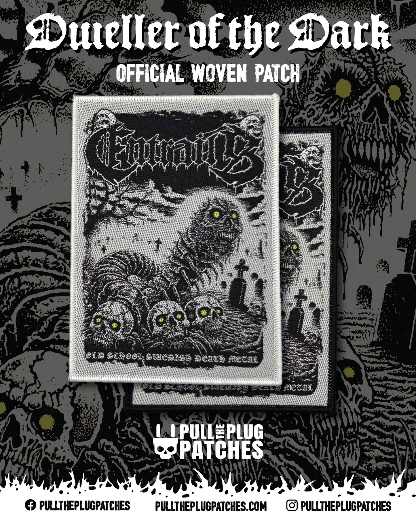 Entrails - Old School Swedish Death Metal - Patch
