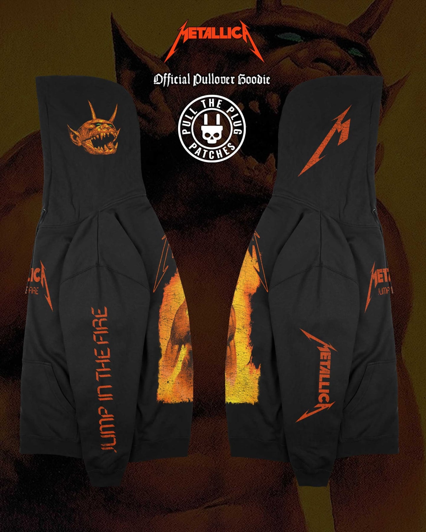 Metallica - Jump In The Fire - Deluxe Pullover Hoodie