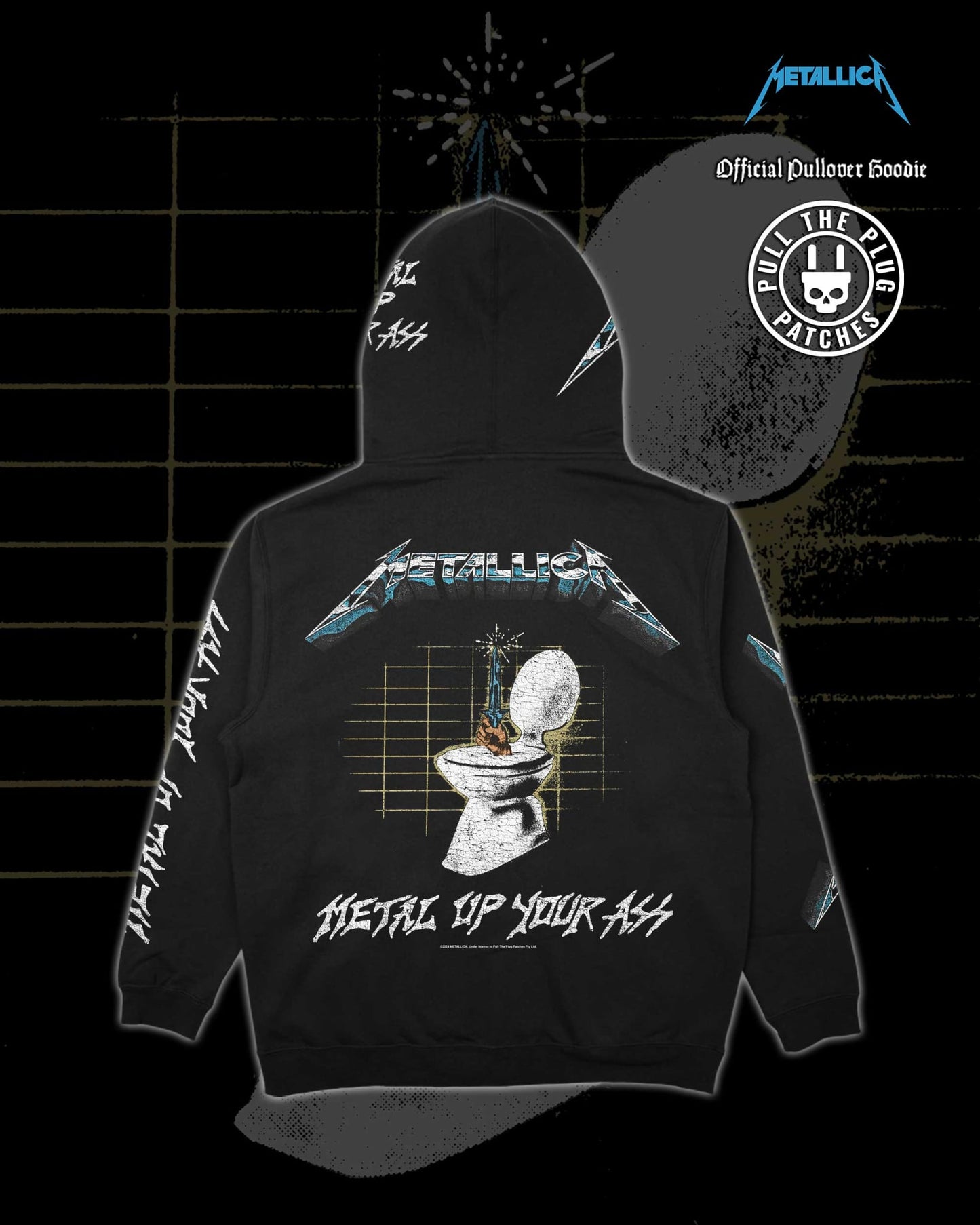 Metallica - Metal Up Your Ass - Deluxe Pullover Hoodie