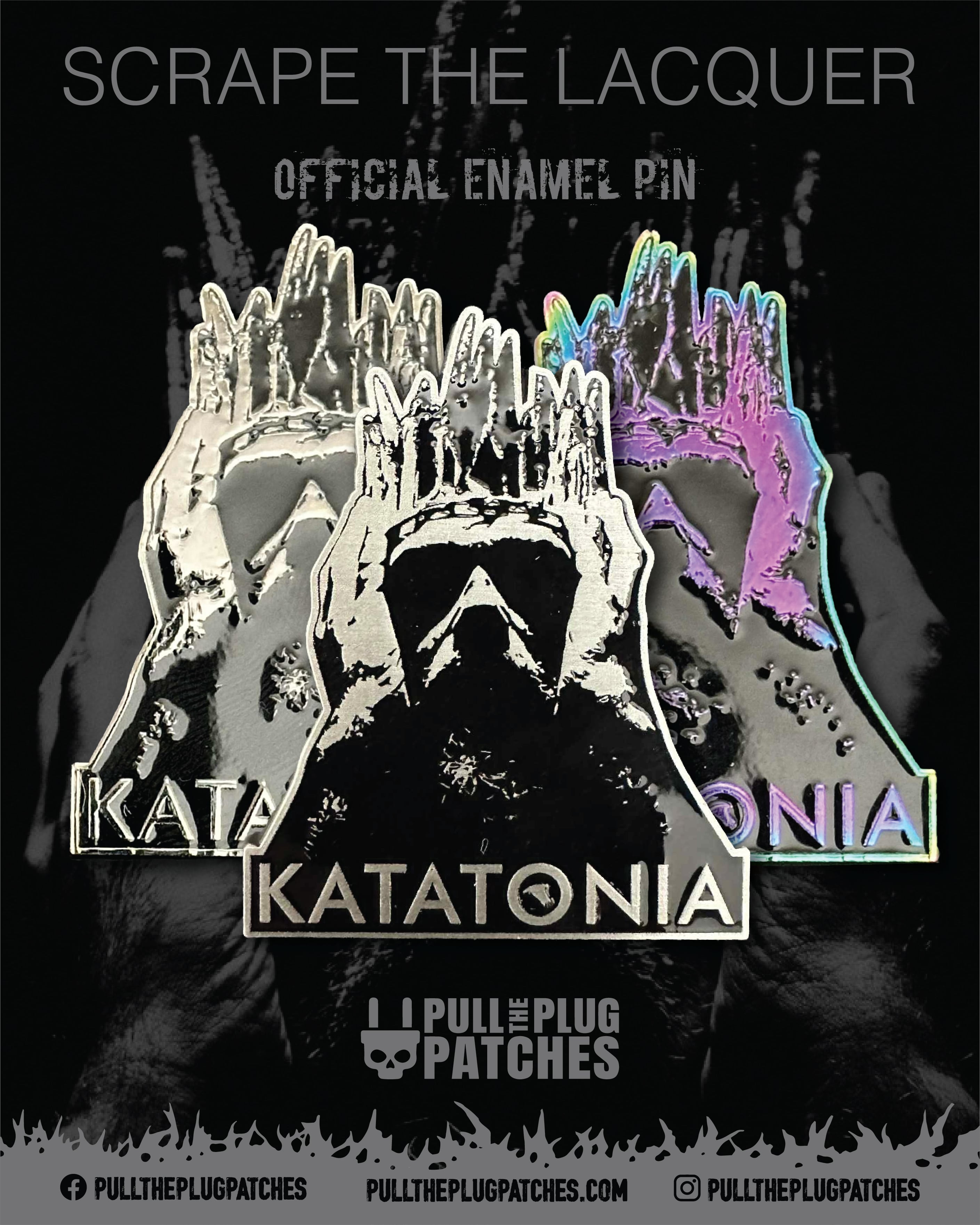 t*0様 KATATONIA☆『3枚セット』☆輸入盤☆ Katatonia - City Burials - Pin – Pull The Plug Patches