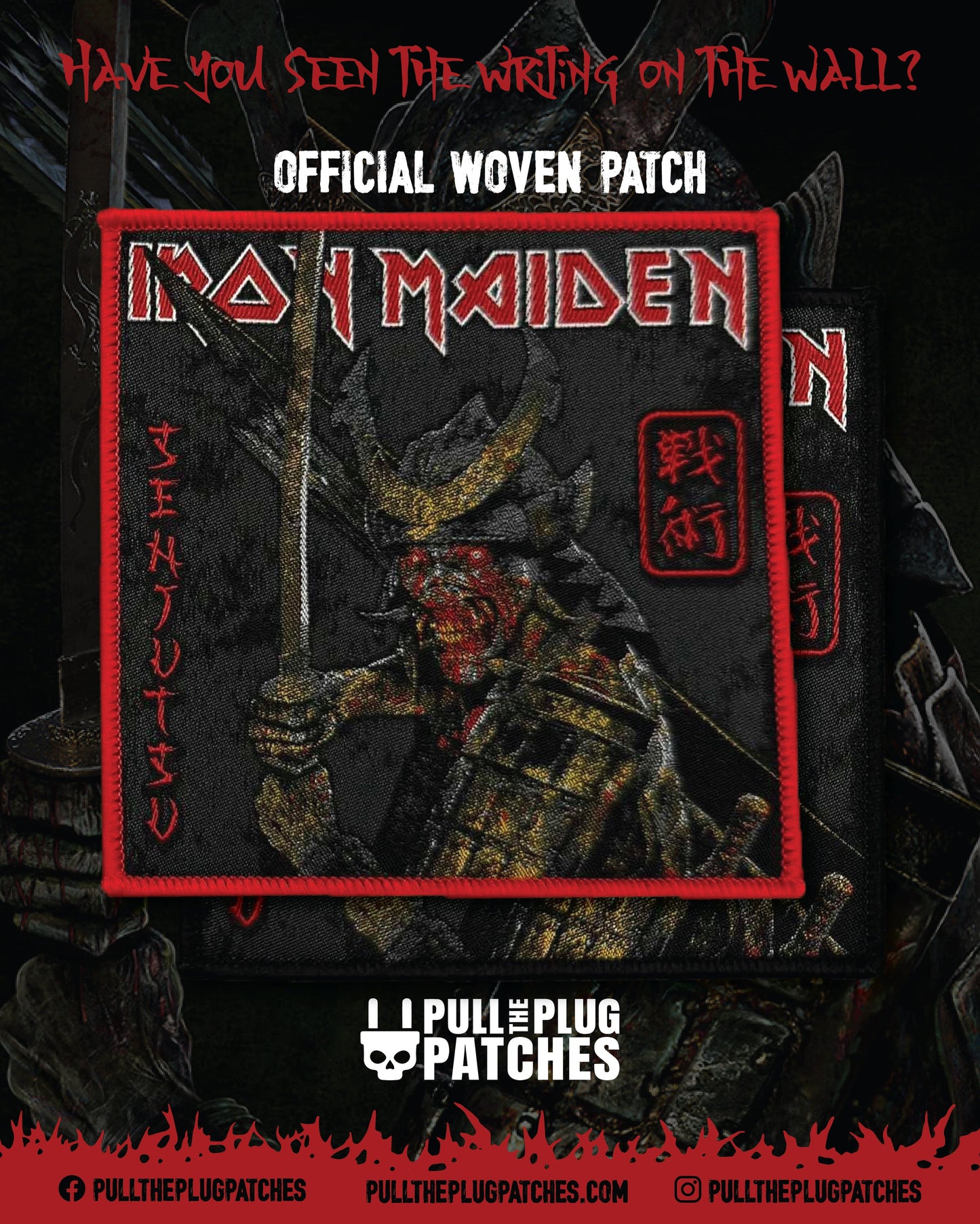 Iron Maiden - Senjutsu - Square Patch