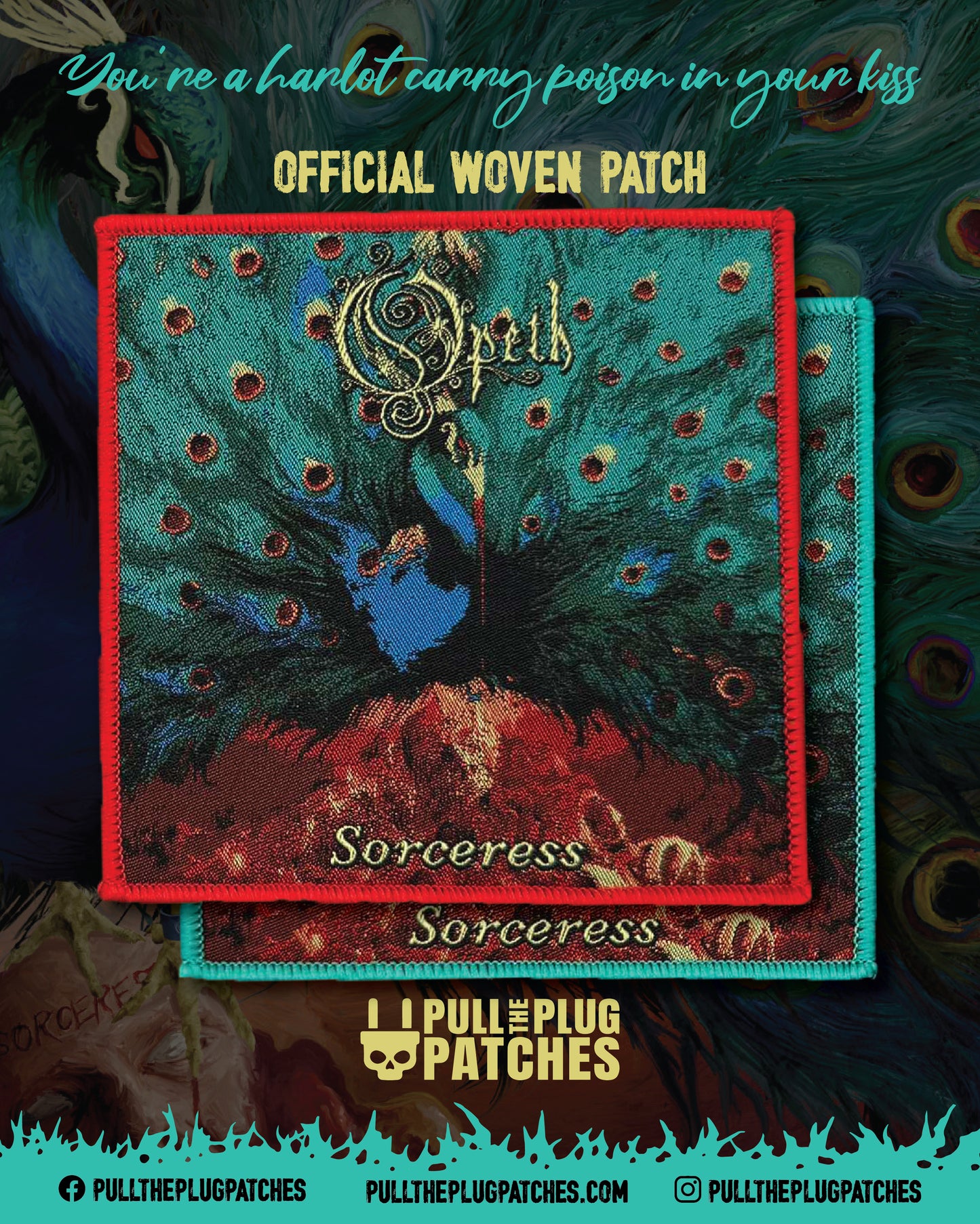 Opeth - Sorceress - Square Patch