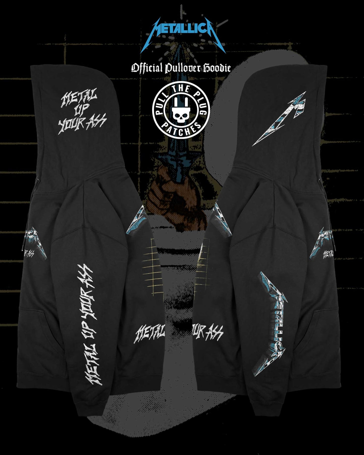 Metallica - Metal Up Your Ass - Deluxe Pullover Hoodie