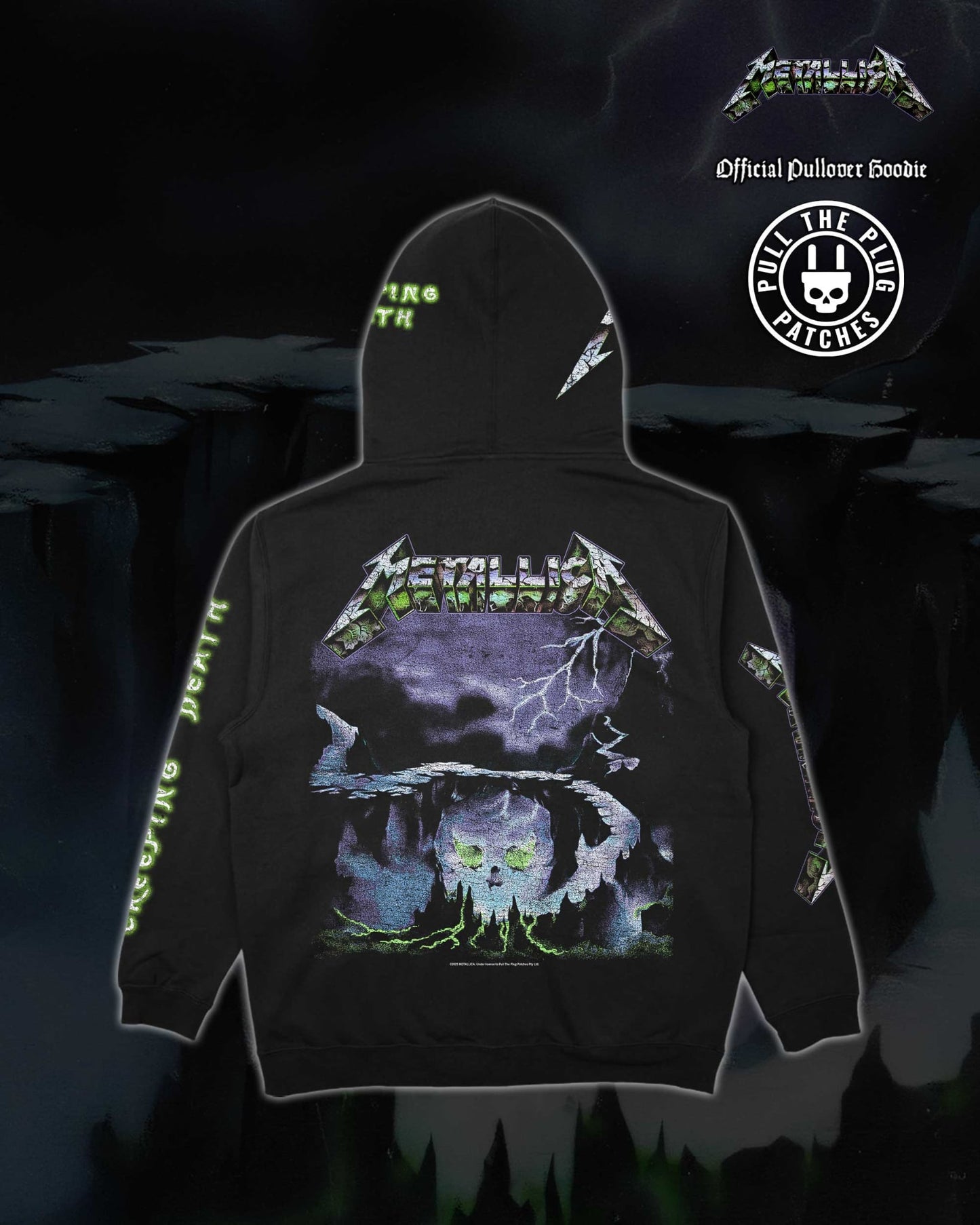 Metallica - Creeping Death - Deluxe Pullover Hoodie