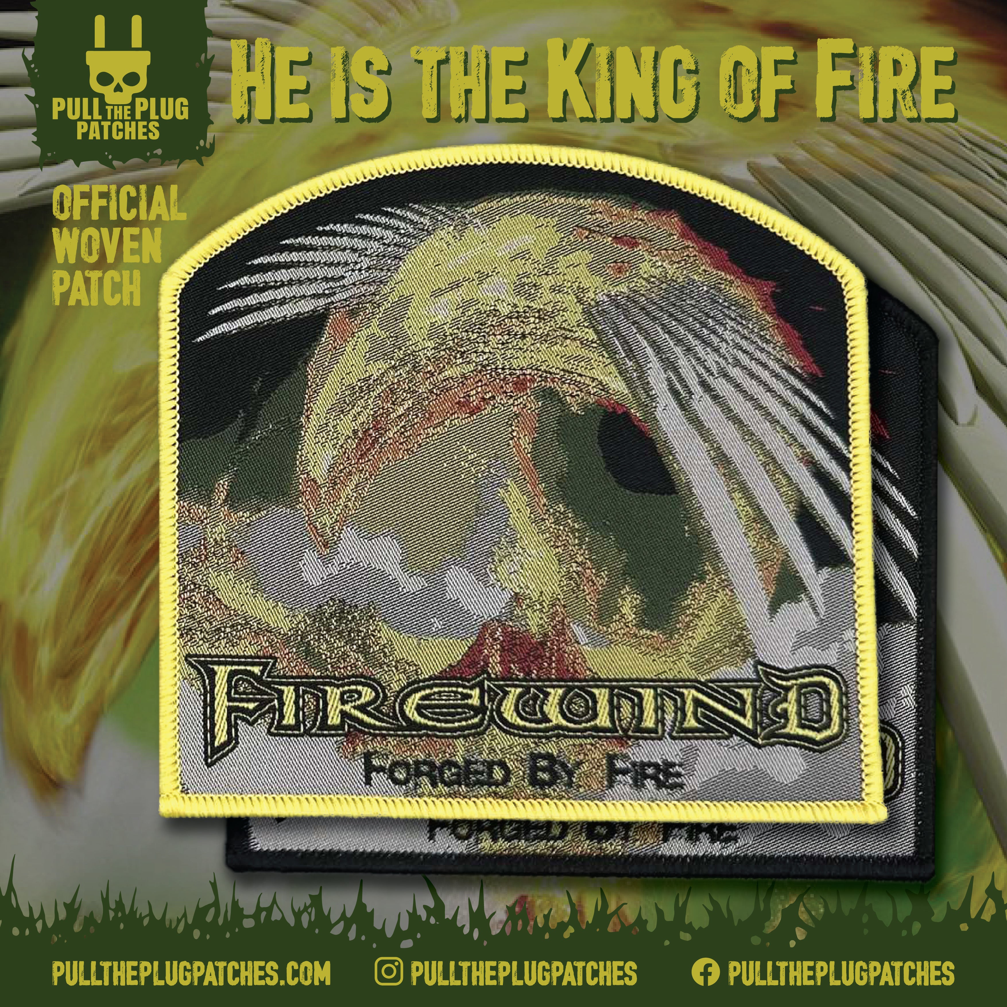 Firewind - Forged By Fire - Patch – Pull The Plug Patches