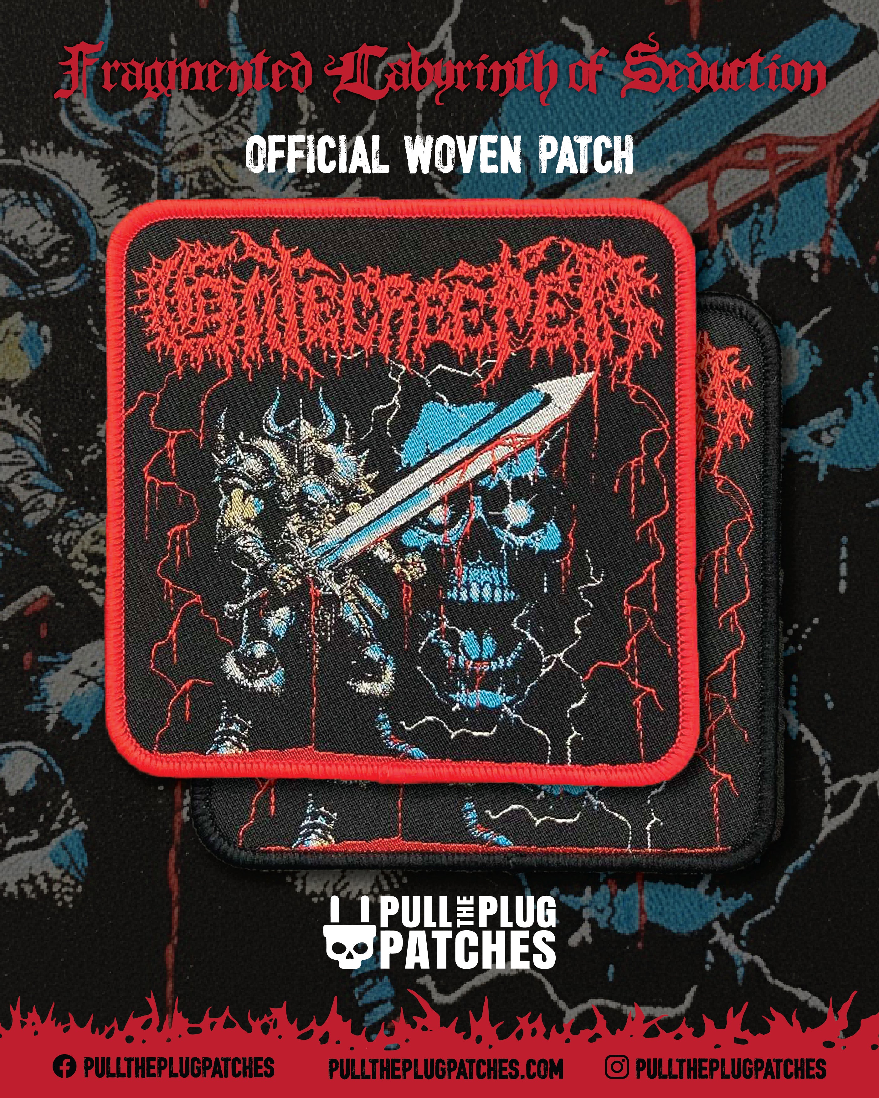 Gatecreeper - The Black Curtain - Patch – Pull The Plug Patches