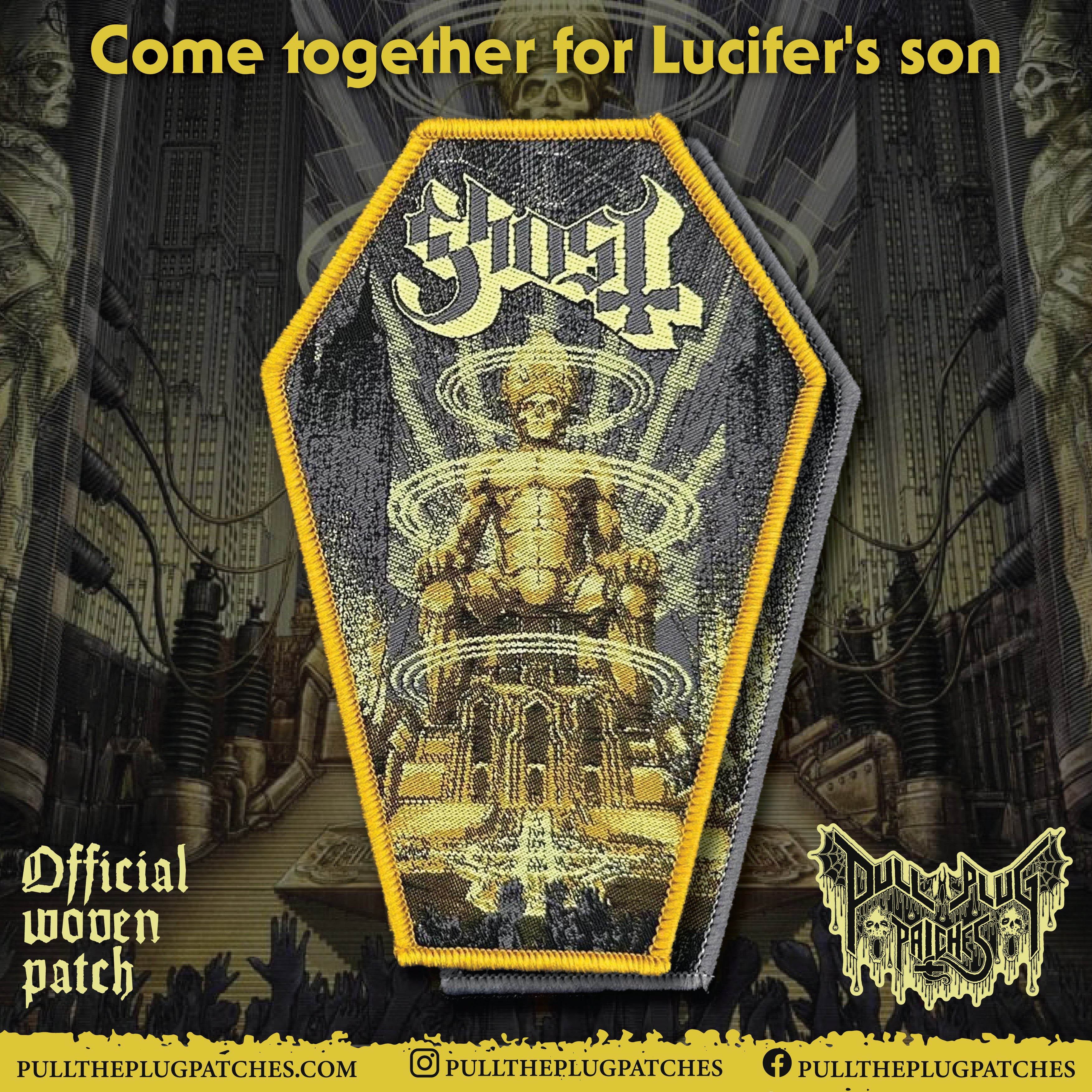 Ghost - Ceremony and Devotion – Pull The Plug Patches