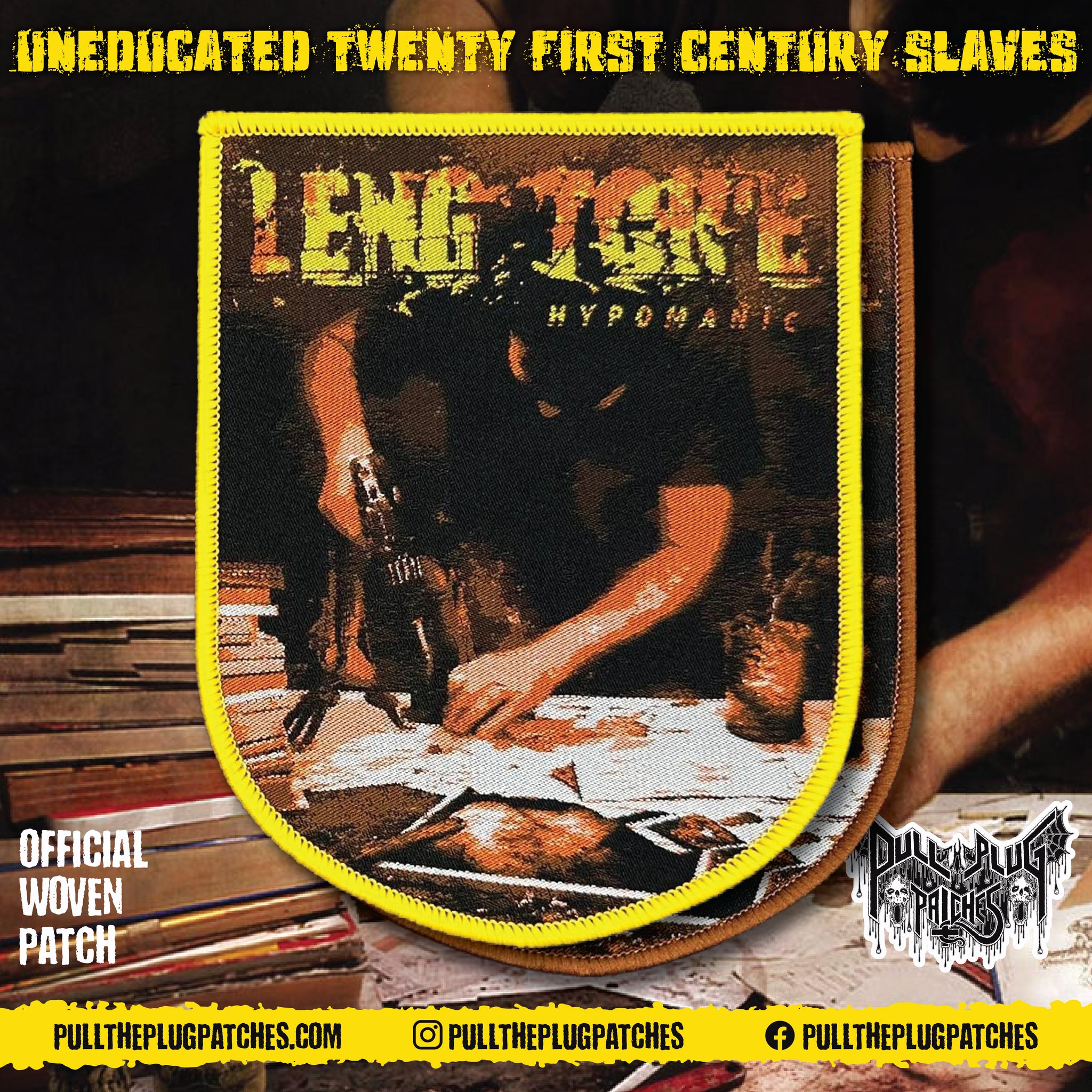 Leng Tch'e - Hypomanic – Pull The Plug Patches